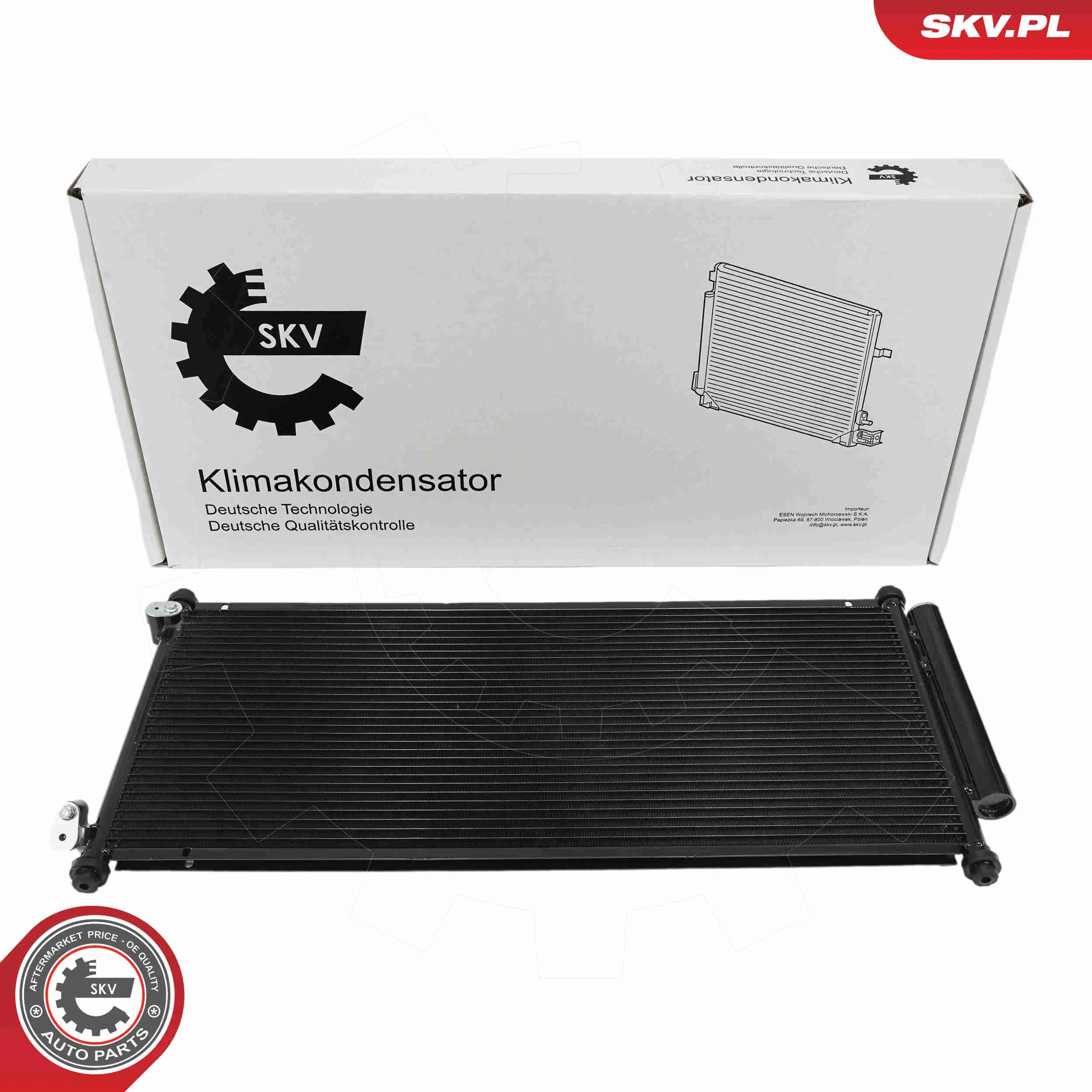 Kondensator, Klimaanlage ESEN SKV 86SKV134