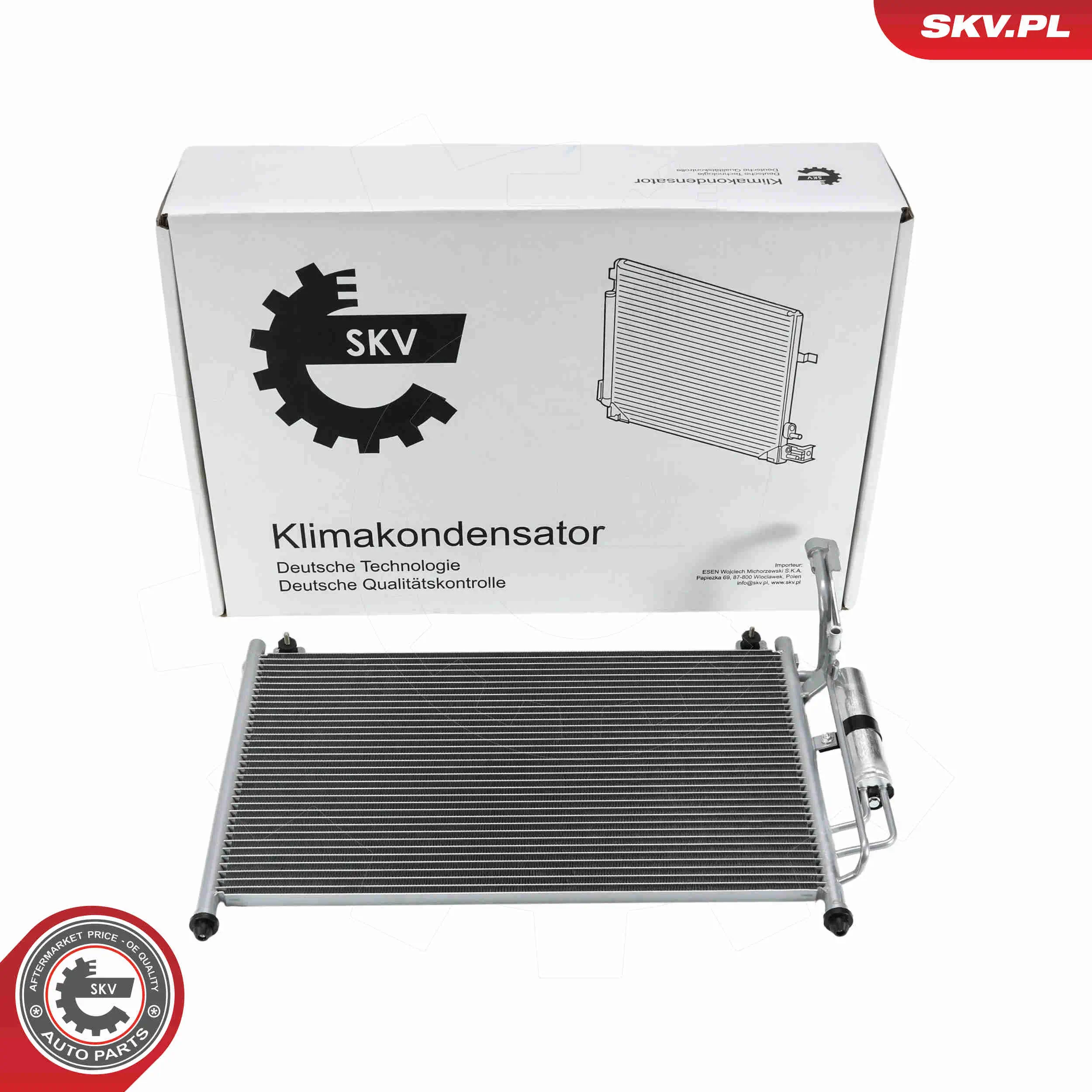 Kondensator, Klimaanlage ESEN SKV 86SKV135