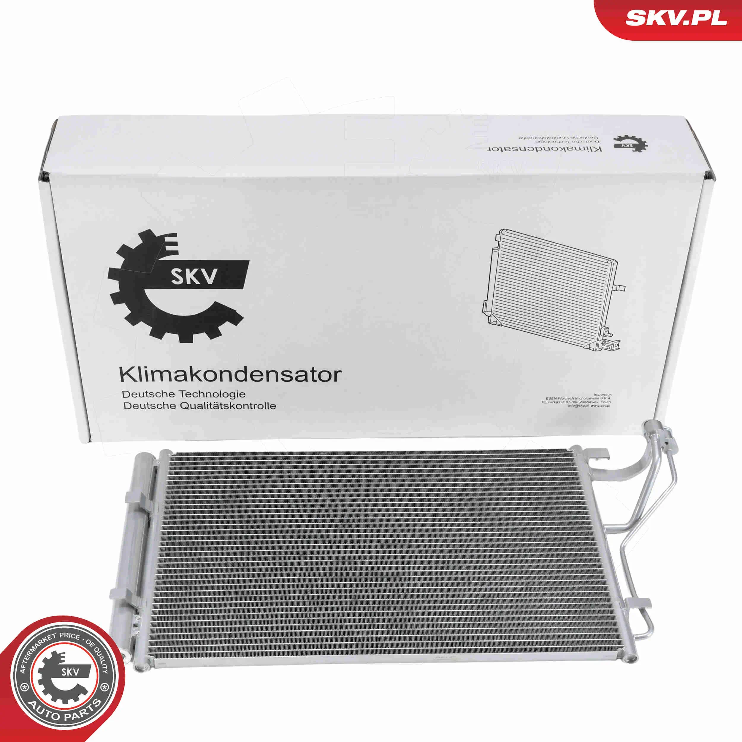 Kondensator, Klimaanlage ESEN SKV 86SKV138