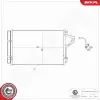 Kondensator, Klimaanlage ESEN SKV 86SKV138 Bild Kondensator, Klimaanlage ESEN SKV 86SKV138