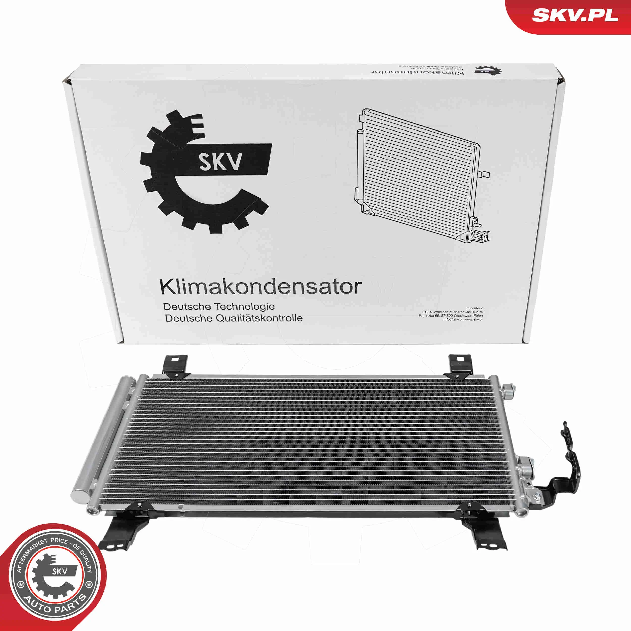 Kondensator, Klimaanlage ESEN SKV 86SKV141