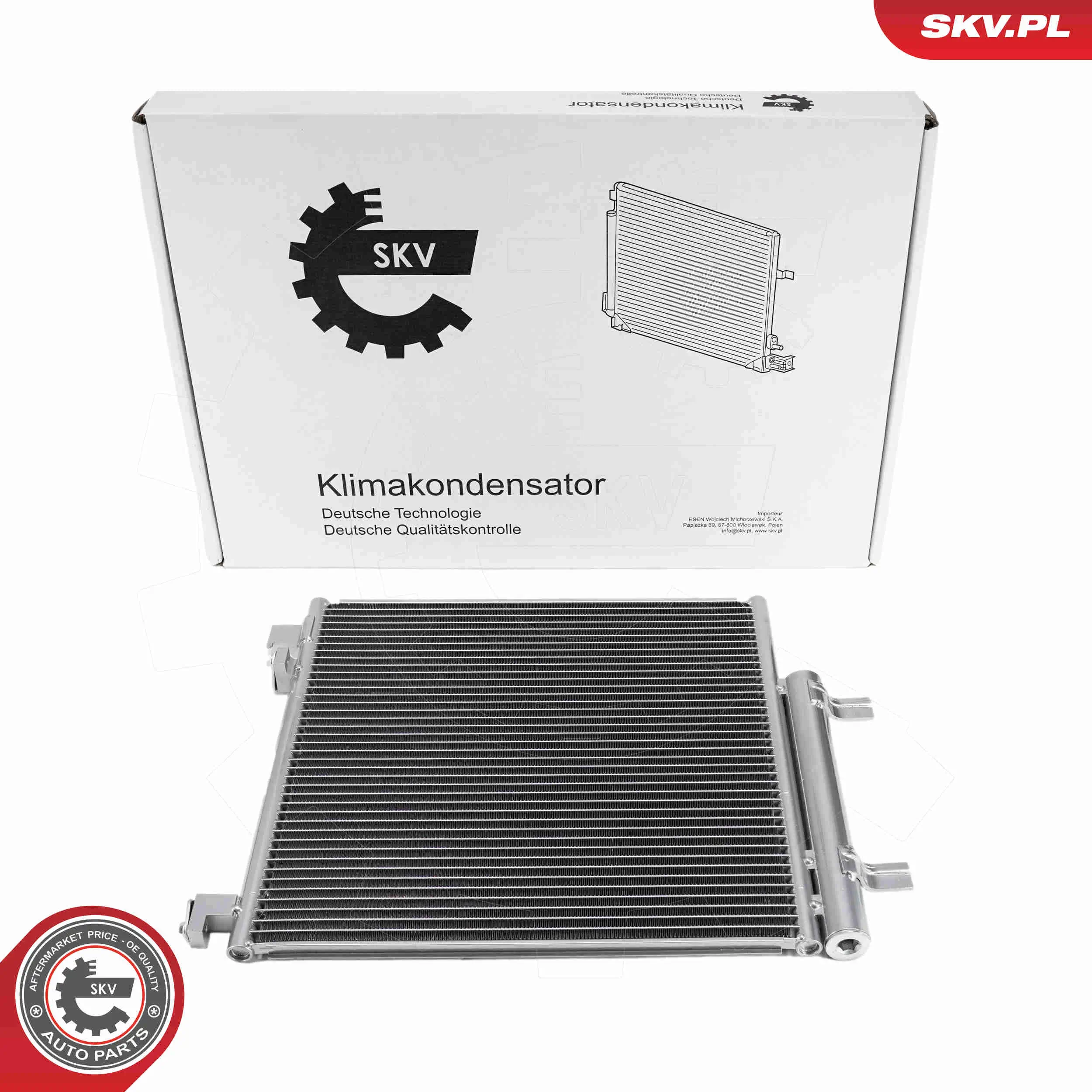 Kondensator, Klimaanlage ESEN SKV 86SKV143