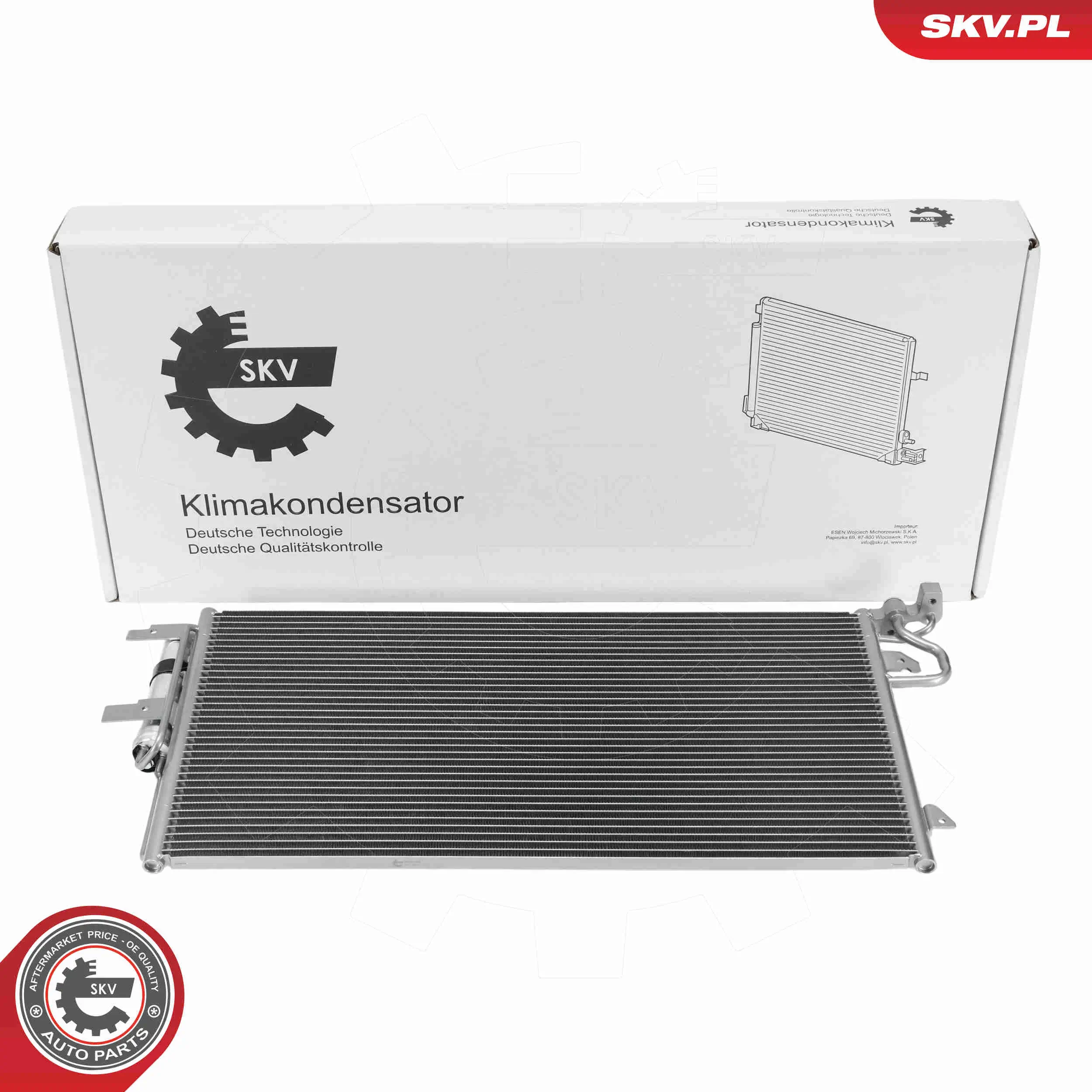 Kondensator, Klimaanlage ESEN SKV 86SKV154