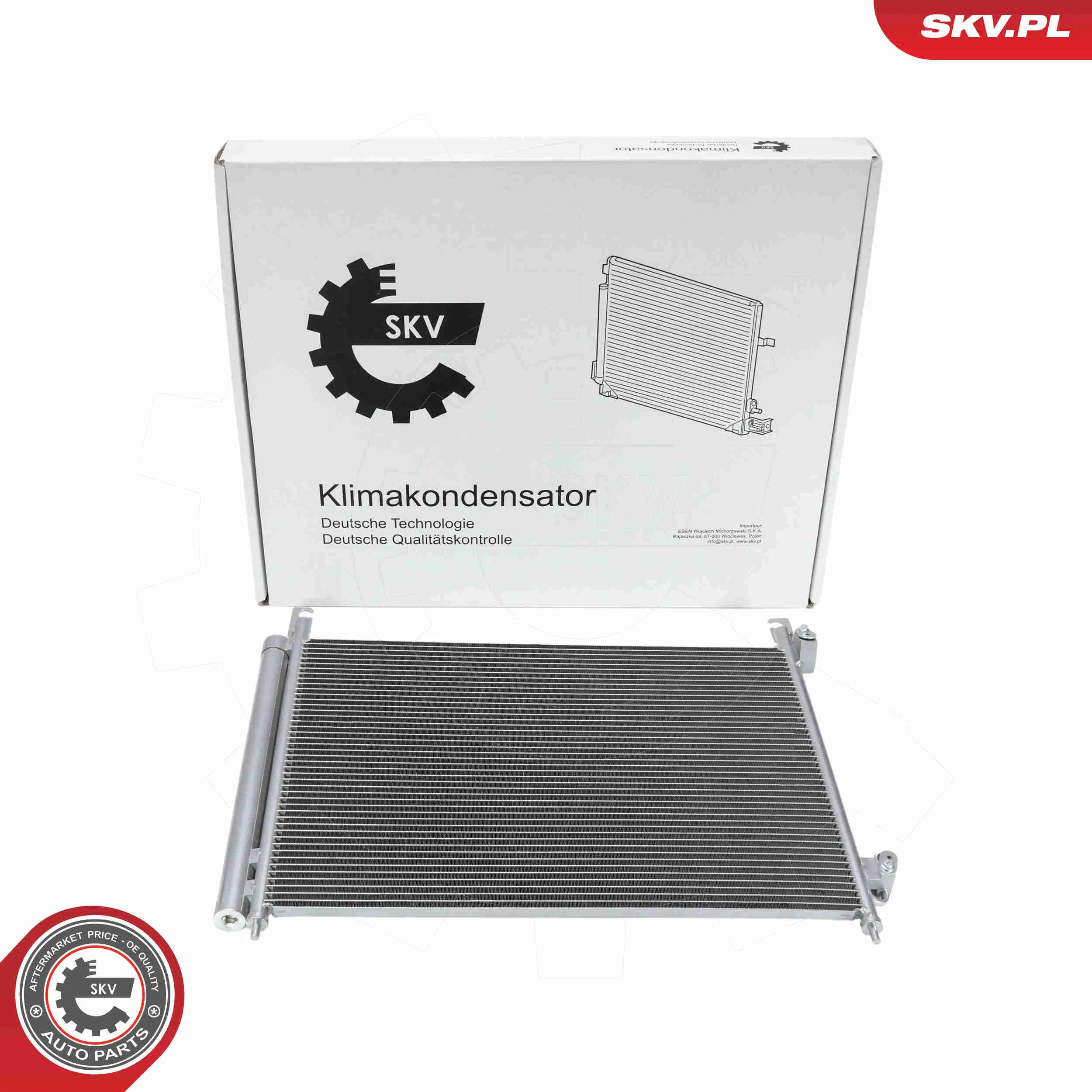 Kondensator, Klimaanlage ESEN SKV 86SKV156