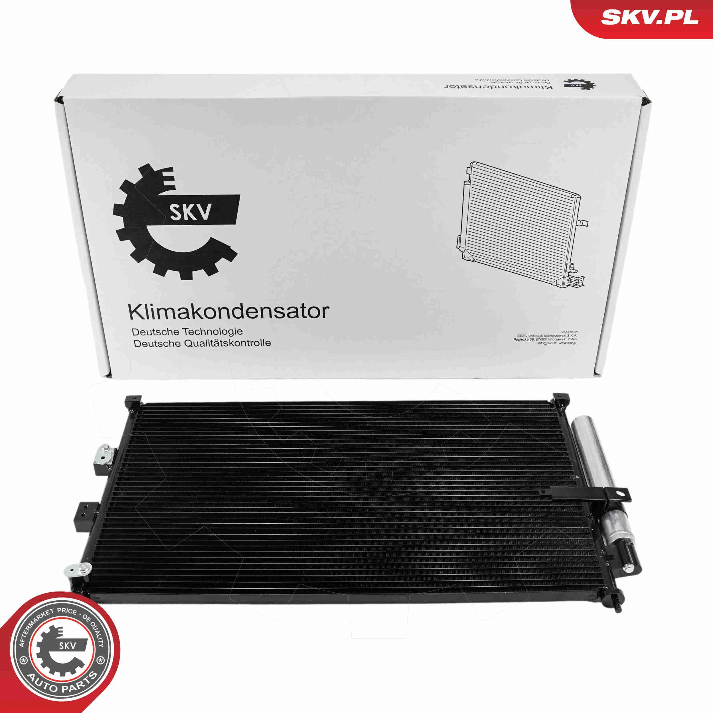 Kondensator, Klimaanlage ESEN SKV 86SKV160