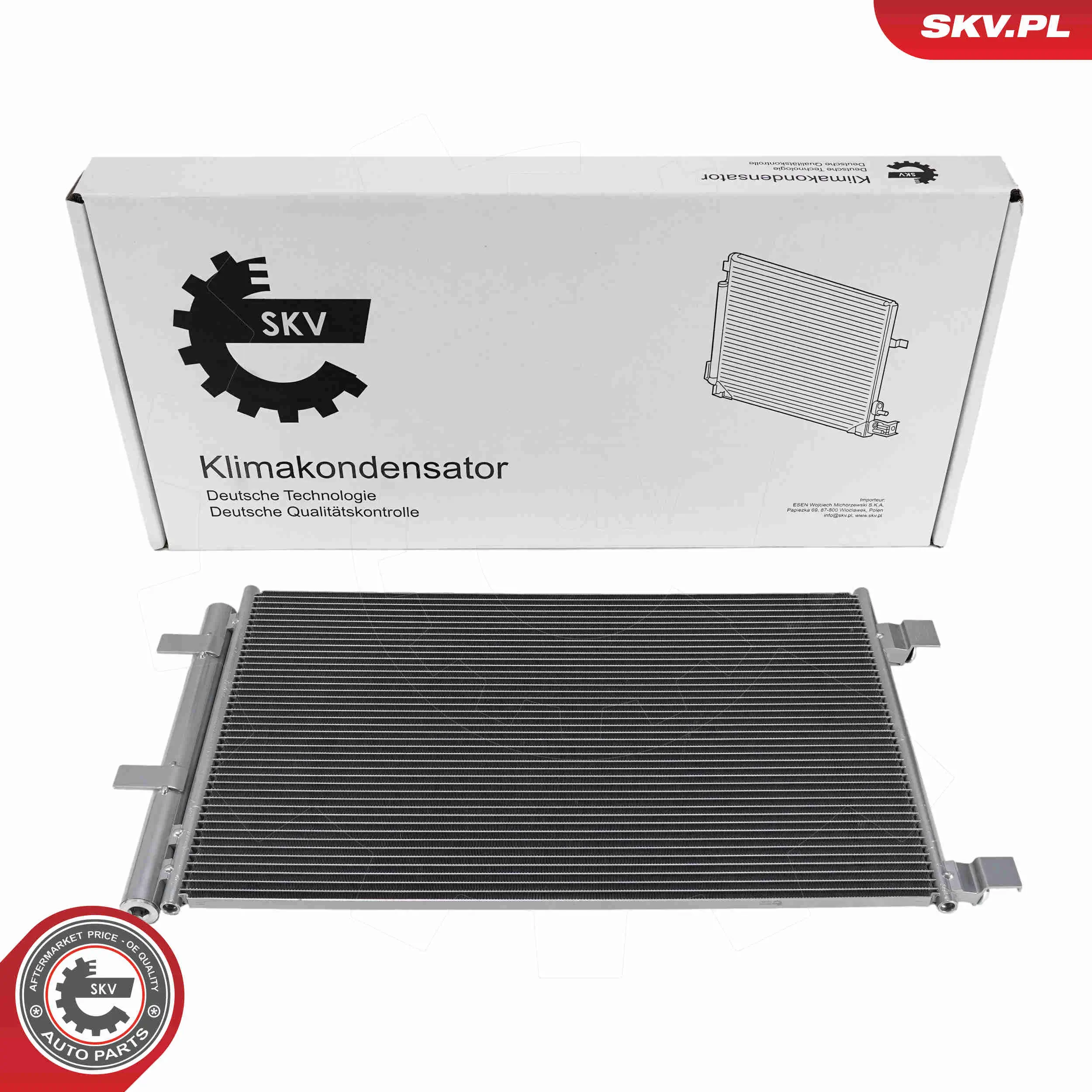 Kondensator, Klimaanlage ESEN SKV 86SKV170