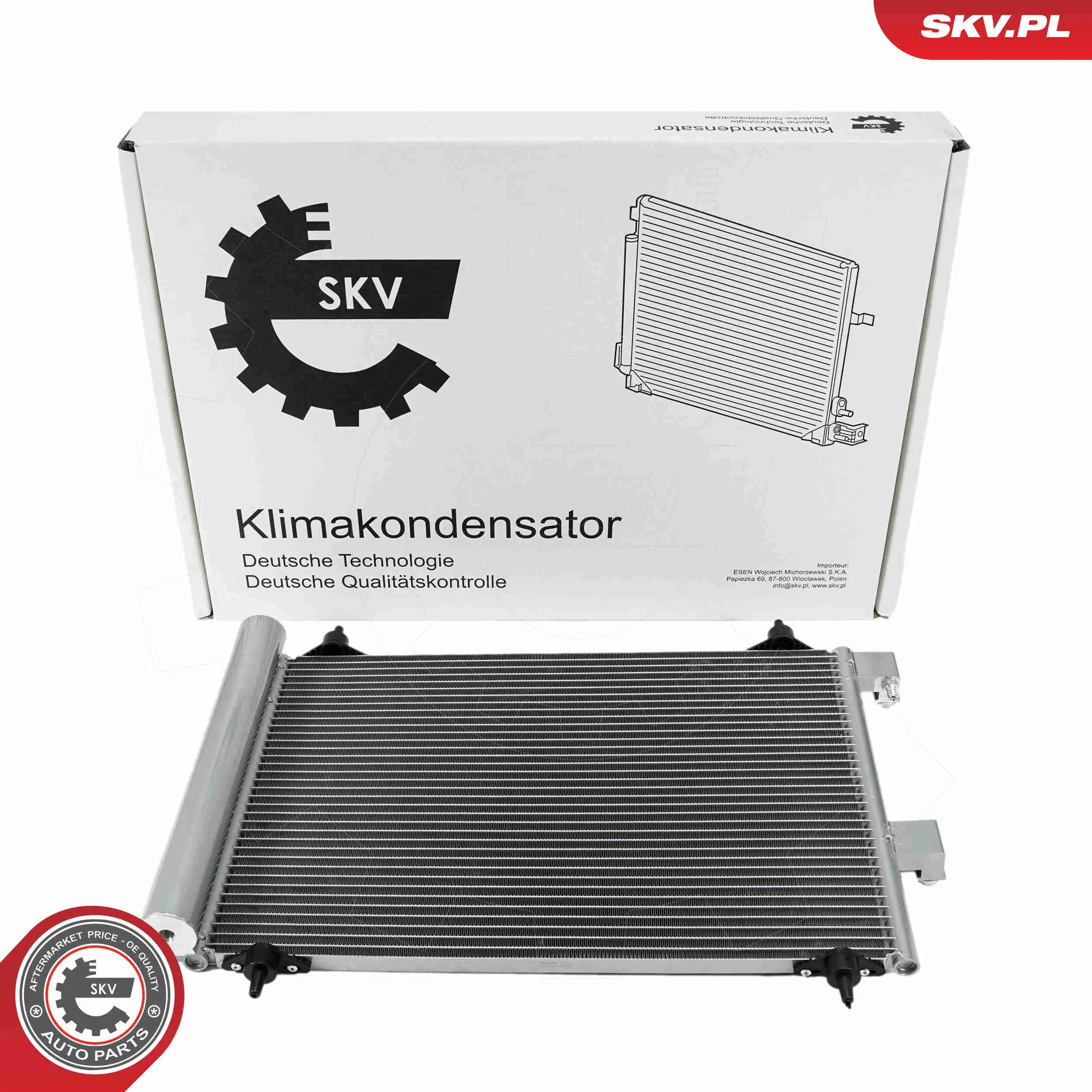 Kondensator, Klimaanlage ESEN SKV 86SKV171