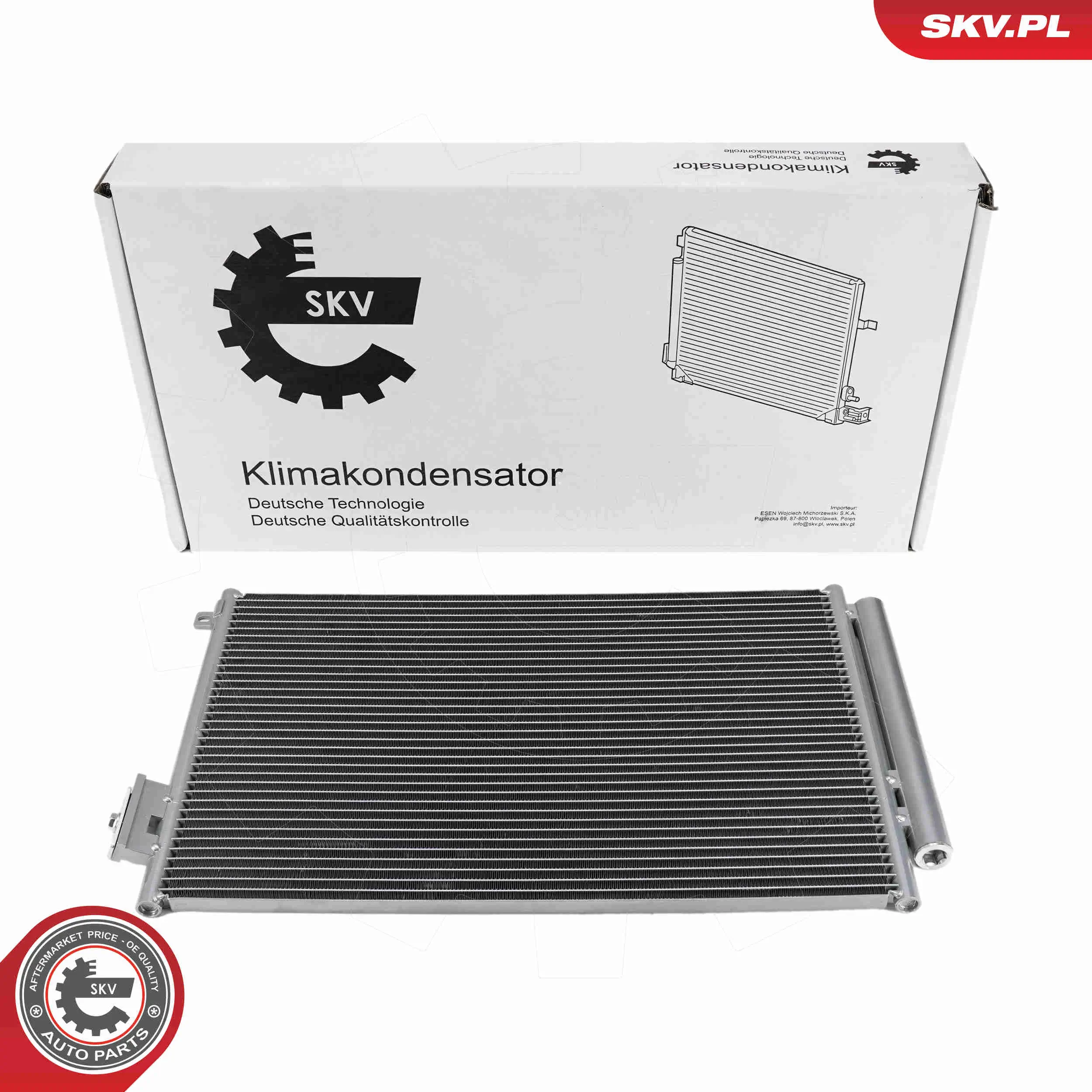 Kondensator, Klimaanlage ESEN SKV 86SKV172