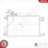 Kondensator, Klimaanlage ESEN SKV 86SKV174 Bild Kondensator, Klimaanlage ESEN SKV 86SKV174