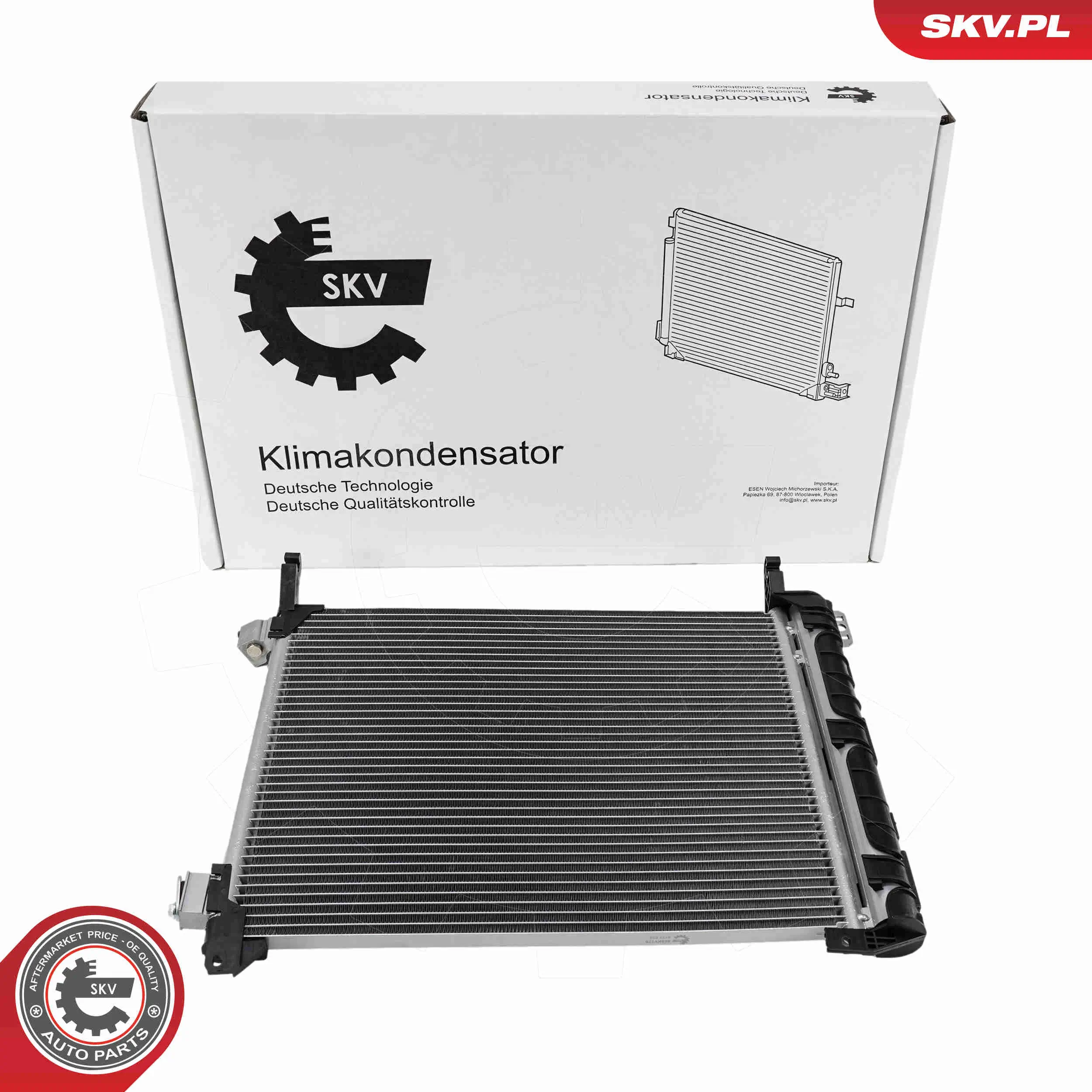 Kondensator, Klimaanlage ESEN SKV 86SKV176