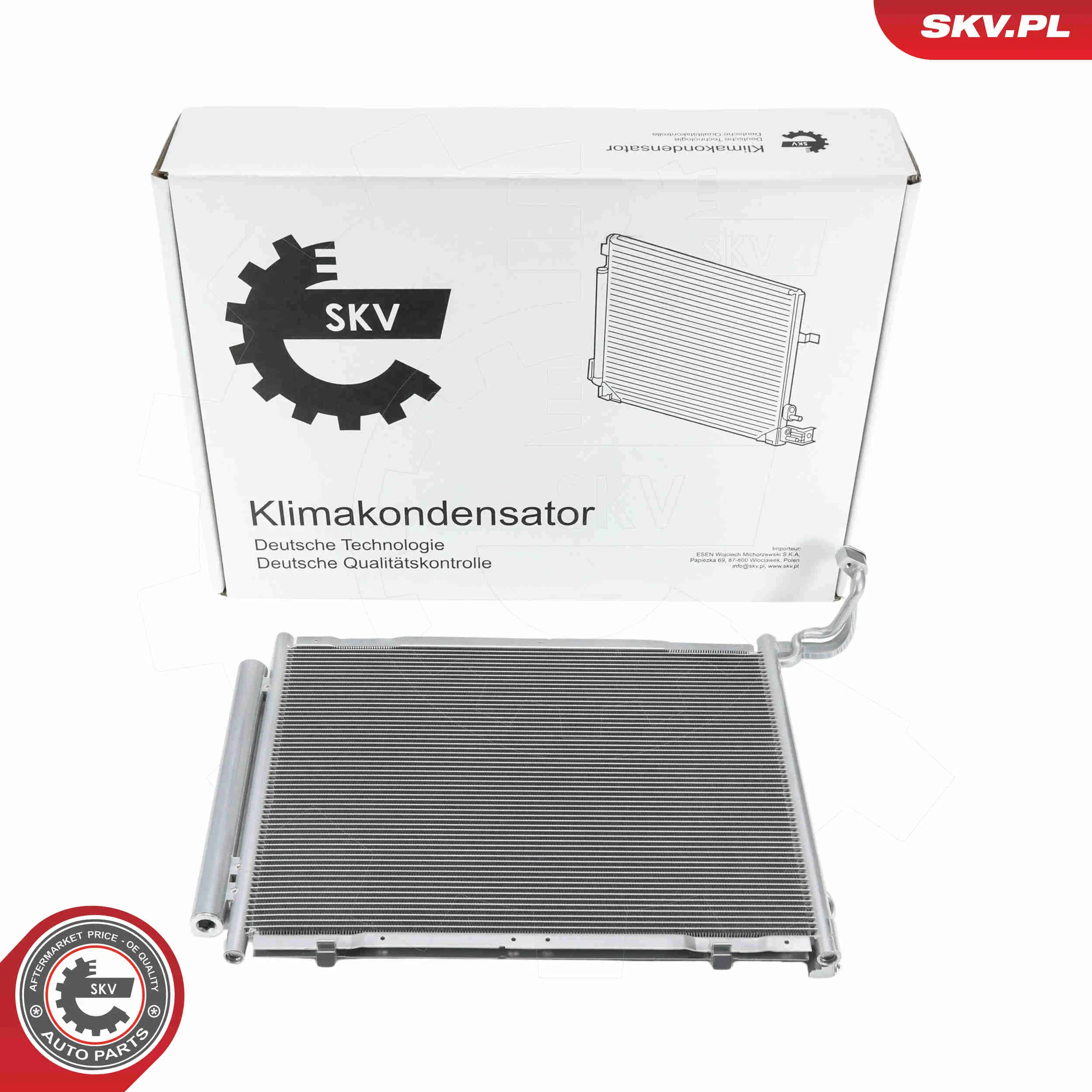 Kondensator, Klimaanlage ESEN SKV 86SKV178