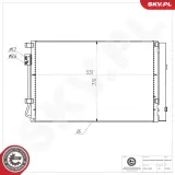 Kondensator, Klimaanlage ESEN SKV 86SKV188