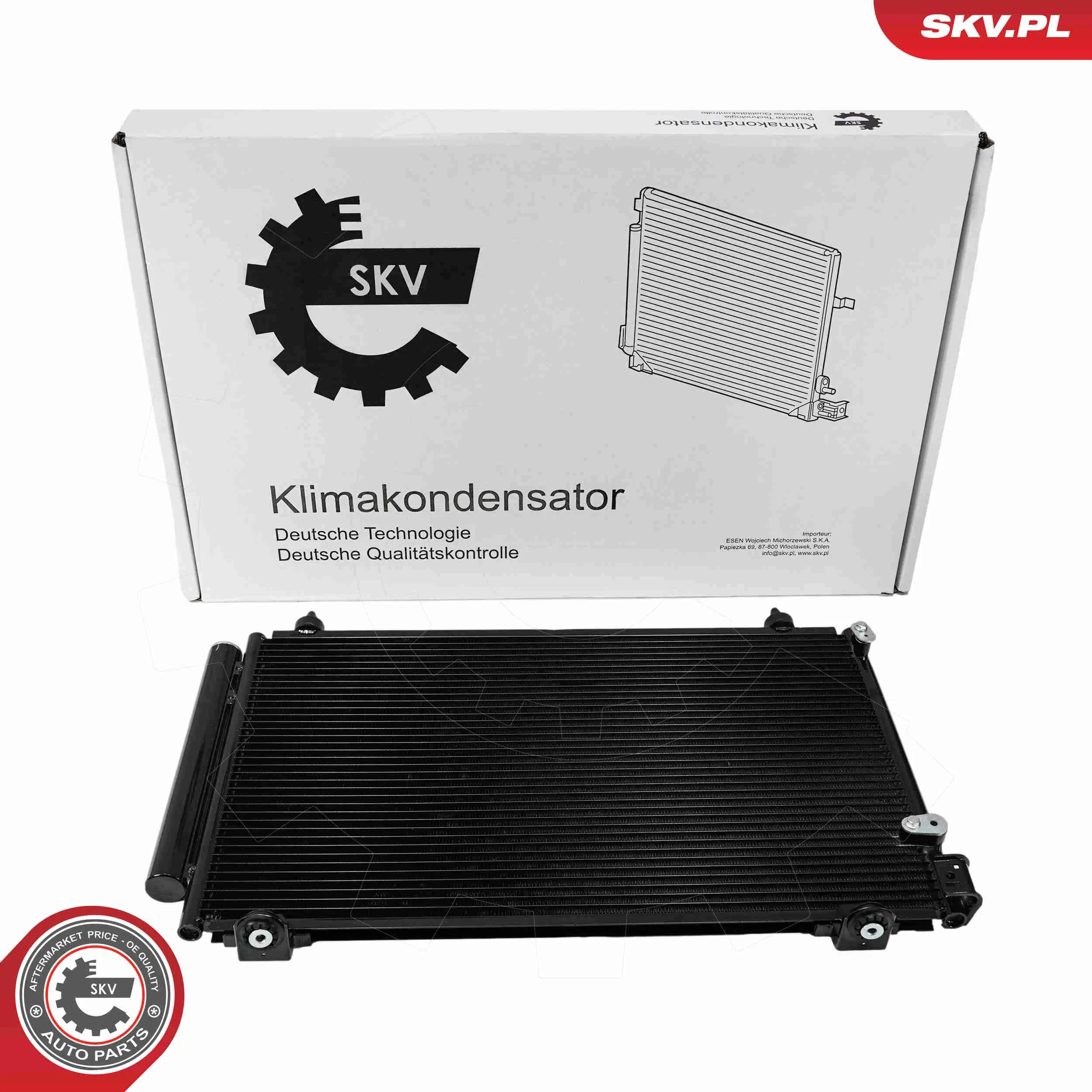 Kondensator, Klimaanlage ESEN SKV 86SKV190