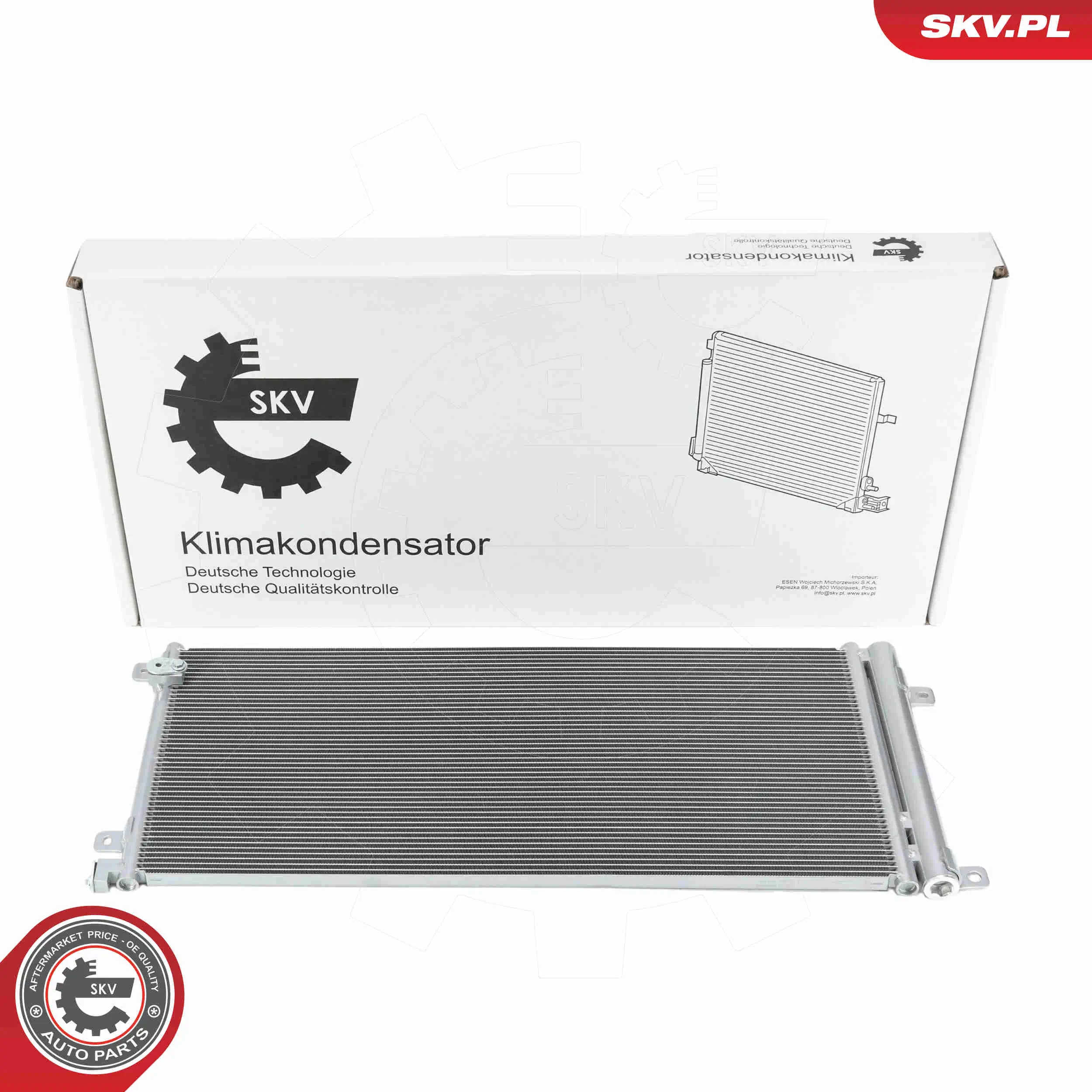 Kondensator, Klimaanlage ESEN SKV 86SKV193