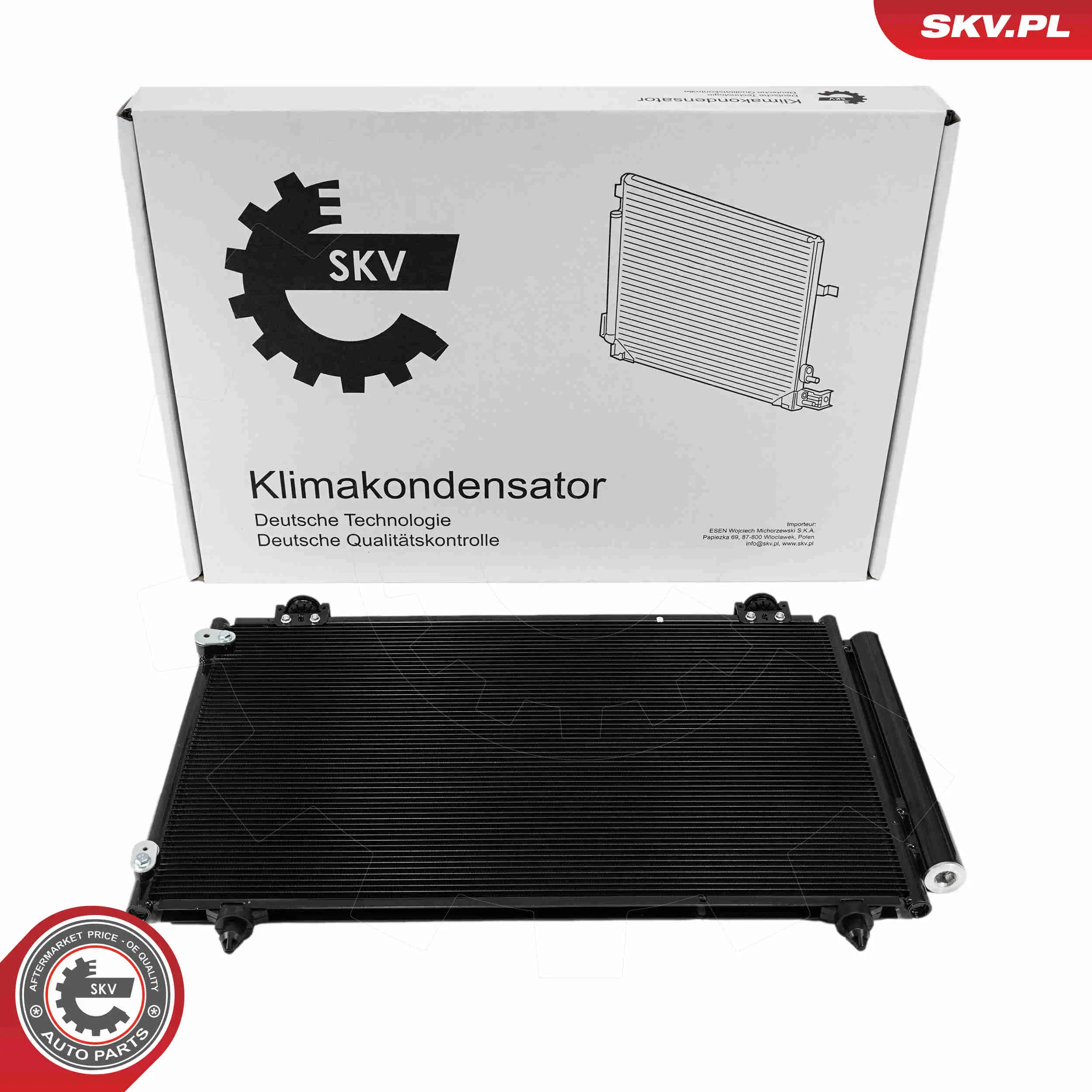 Kondensator, Klimaanlage ESEN SKV 86SKV197