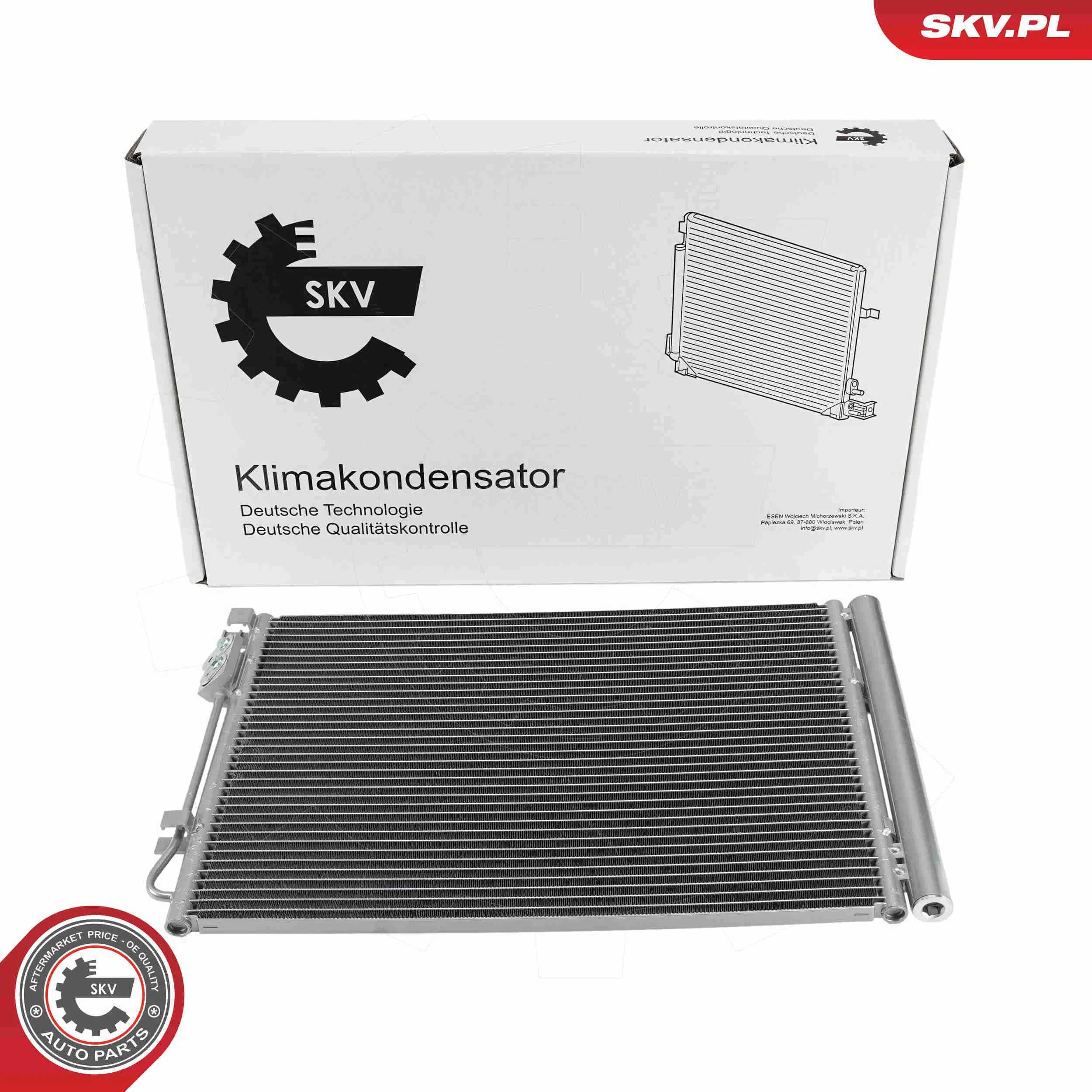 Kondensator, Klimaanlage ESEN SKV 86SKV200