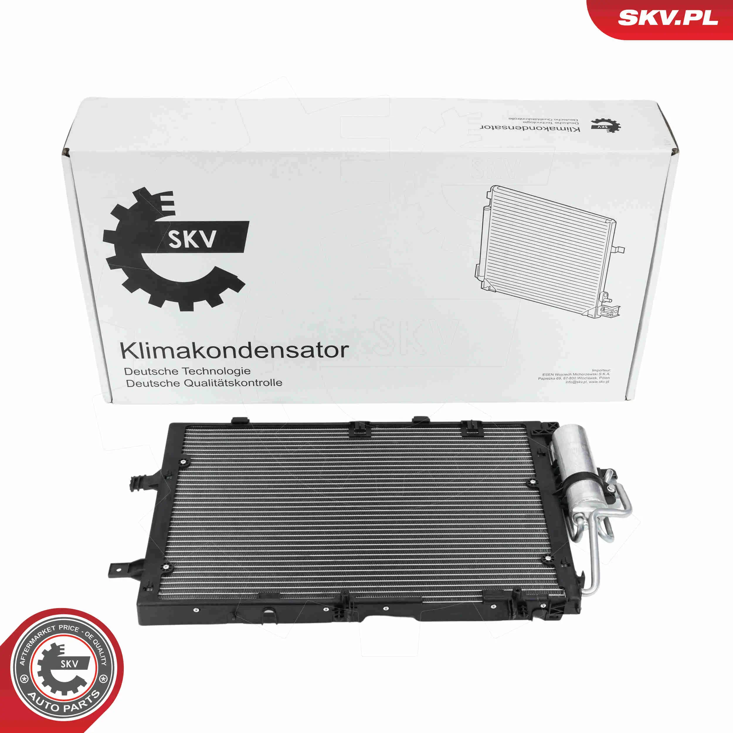 Kondensator, Klimaanlage ESEN SKV 86SKV203
