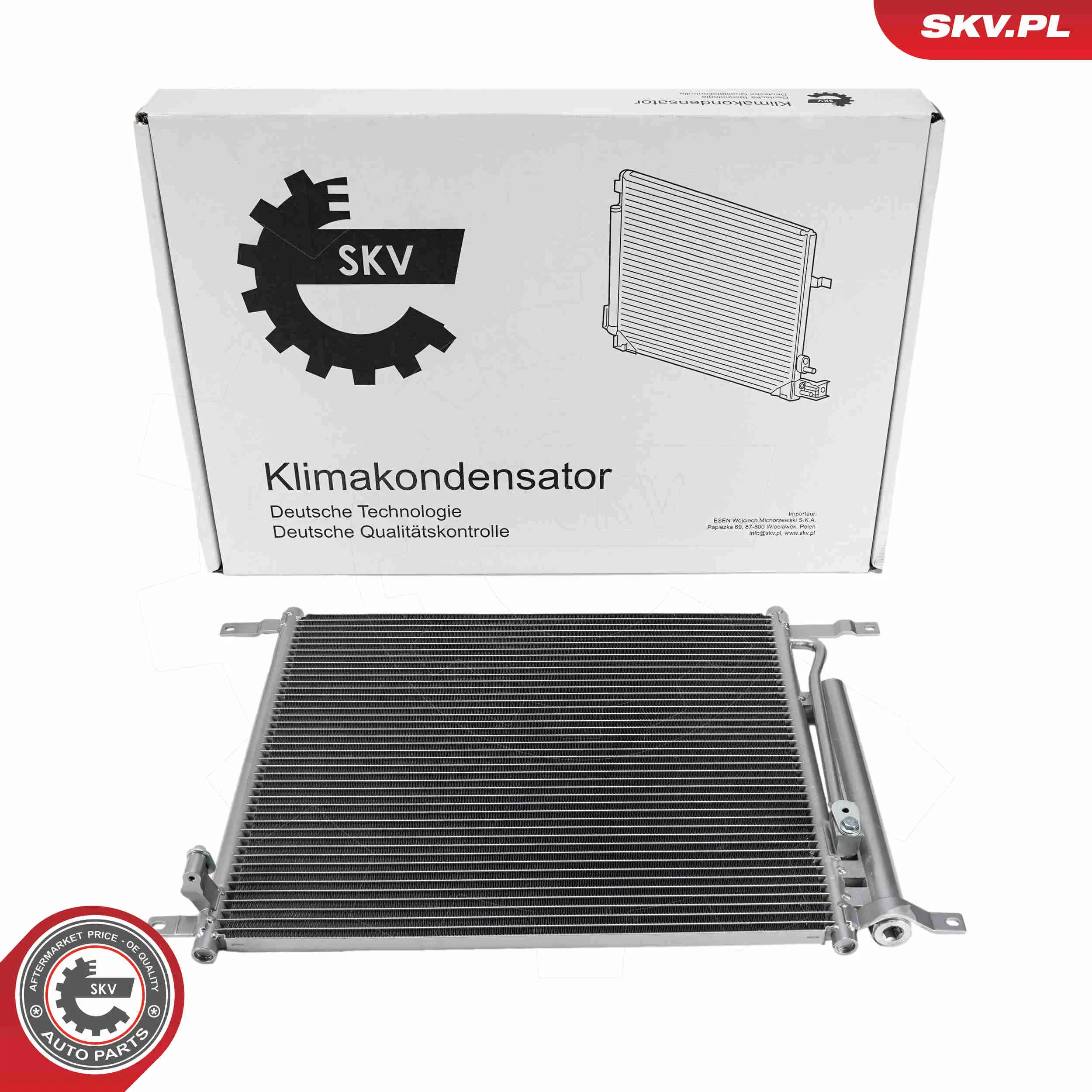 Kondensator, Klimaanlage ESEN SKV 86SKV209