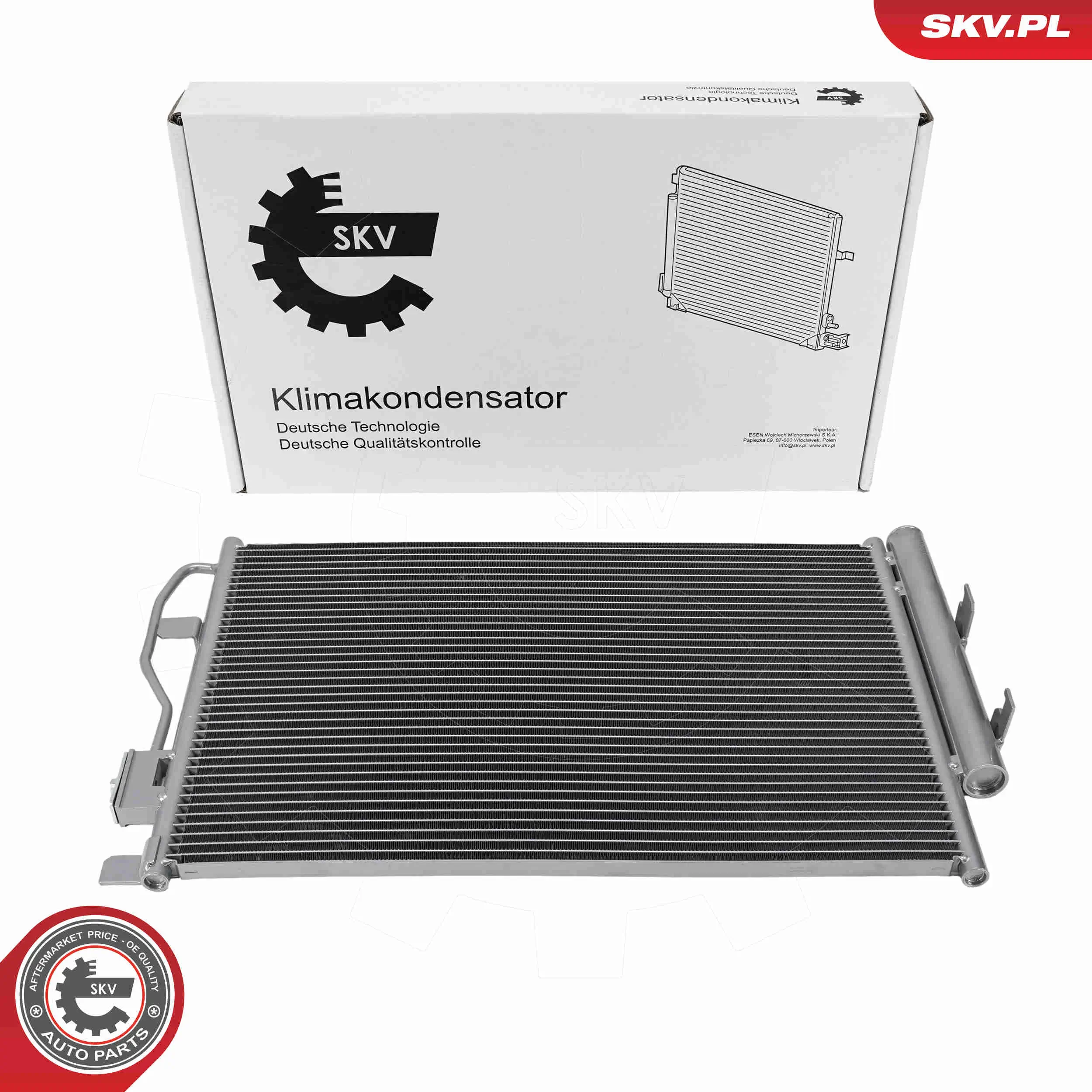 Kondensator, Klimaanlage ESEN SKV 86SKV211