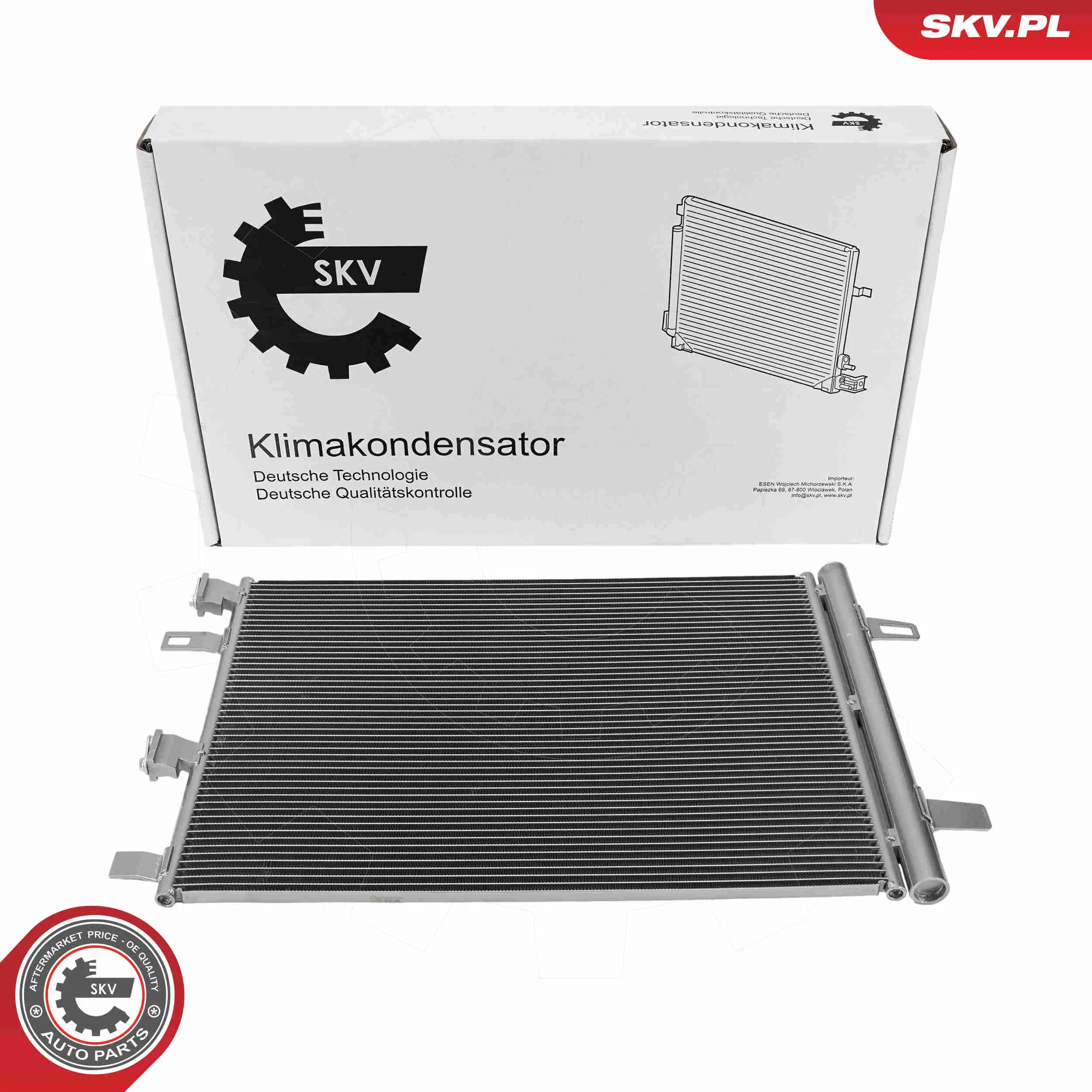Kondensator, Klimaanlage ESEN SKV 86SKV230