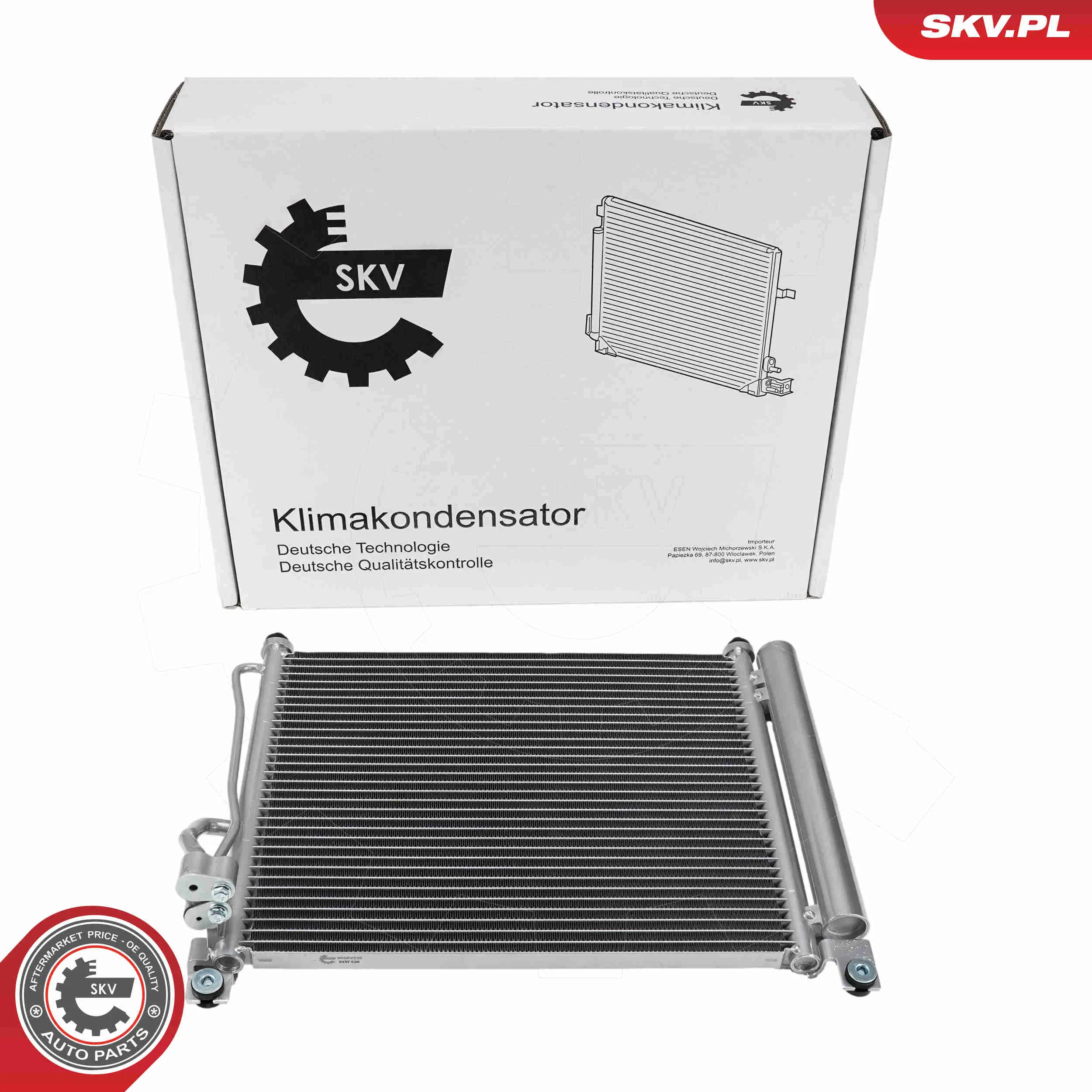Kondensator, Klimaanlage ESEN SKV 86SKV235