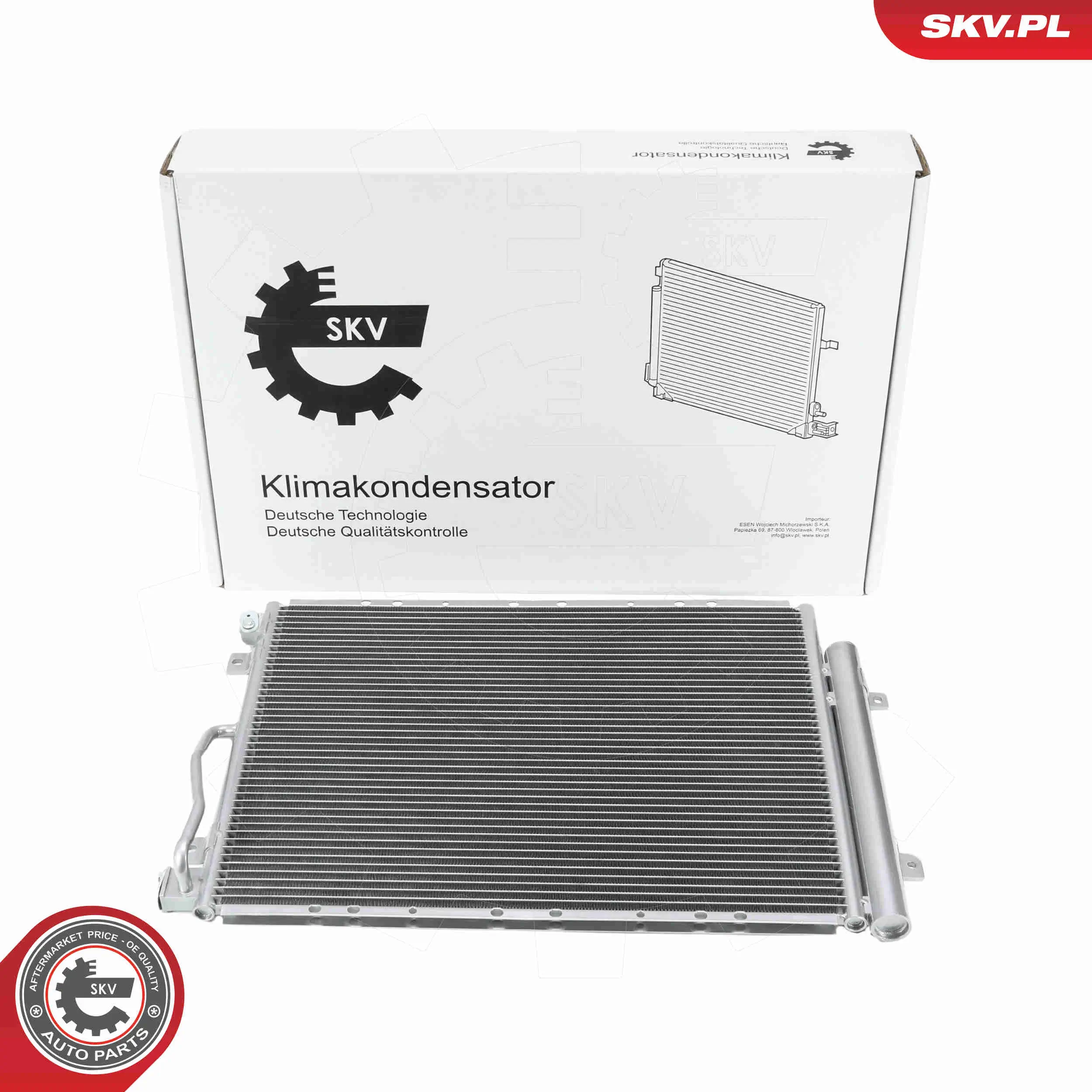 Kondensator, Klimaanlage ESEN SKV 86SKV236