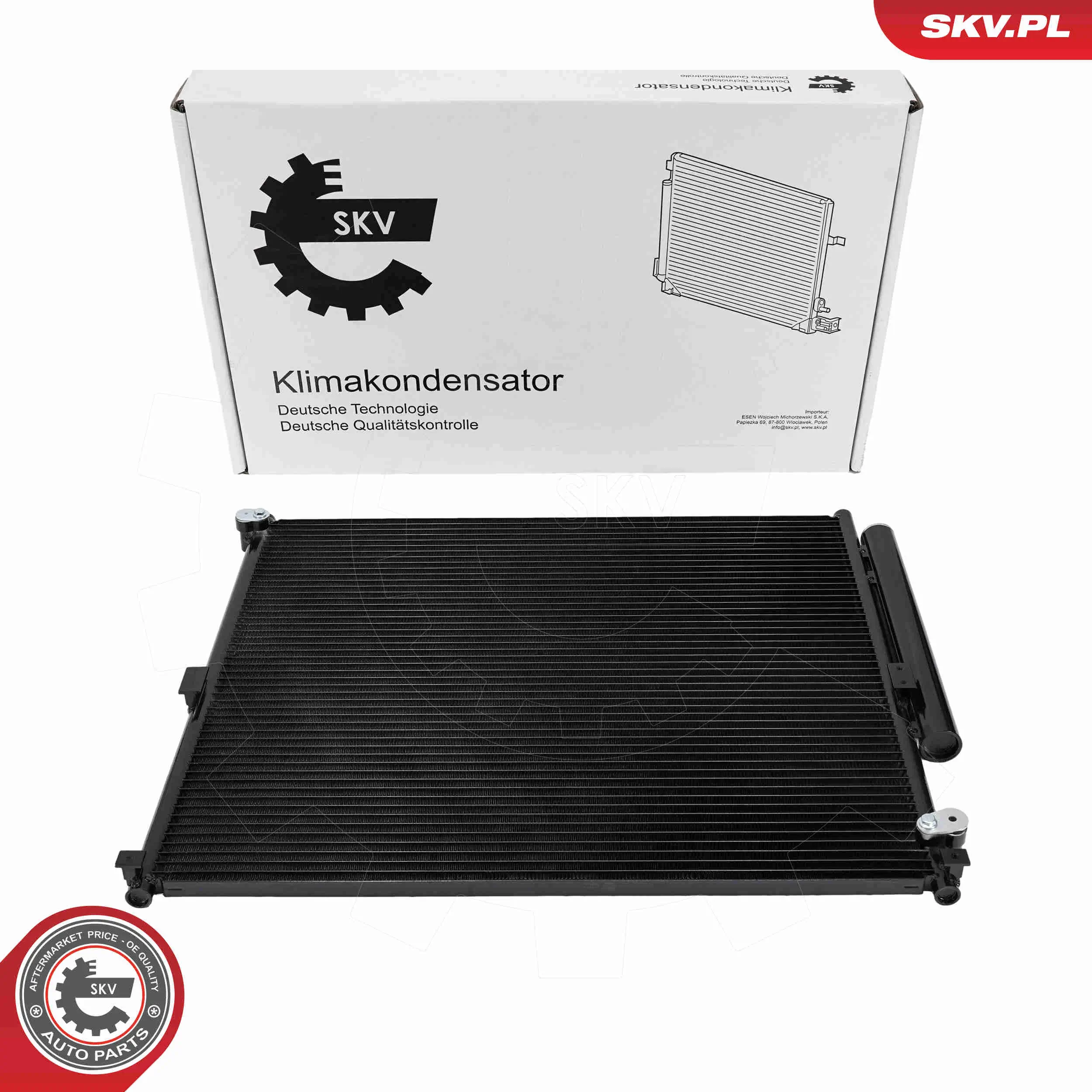 Kondensator, Klimaanlage ESEN SKV 86SKV243