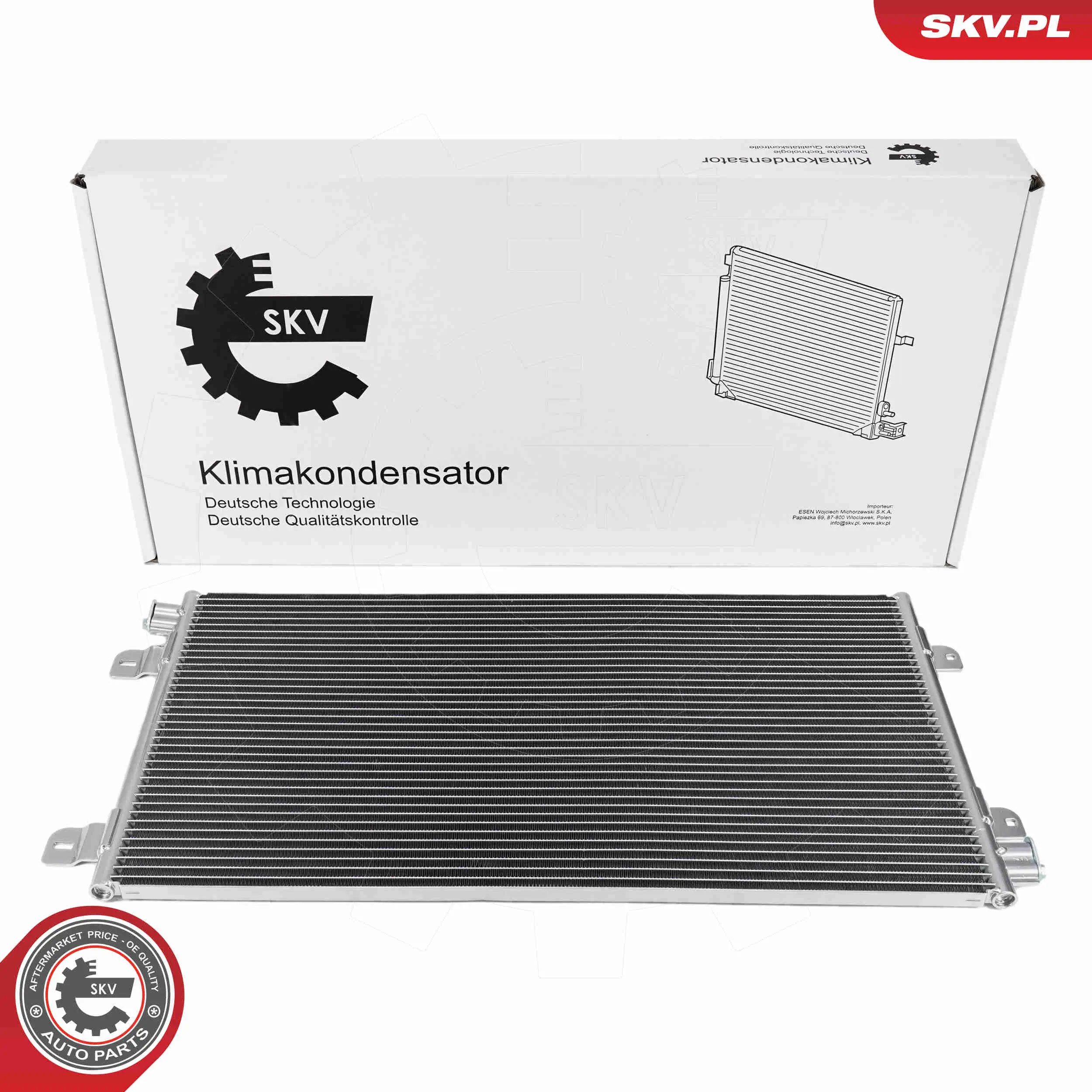 Kondensator, Klimaanlage ESEN SKV 86SKV249