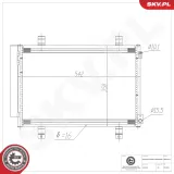 Kondensator, Klimaanlage ESEN SKV 86SKV252