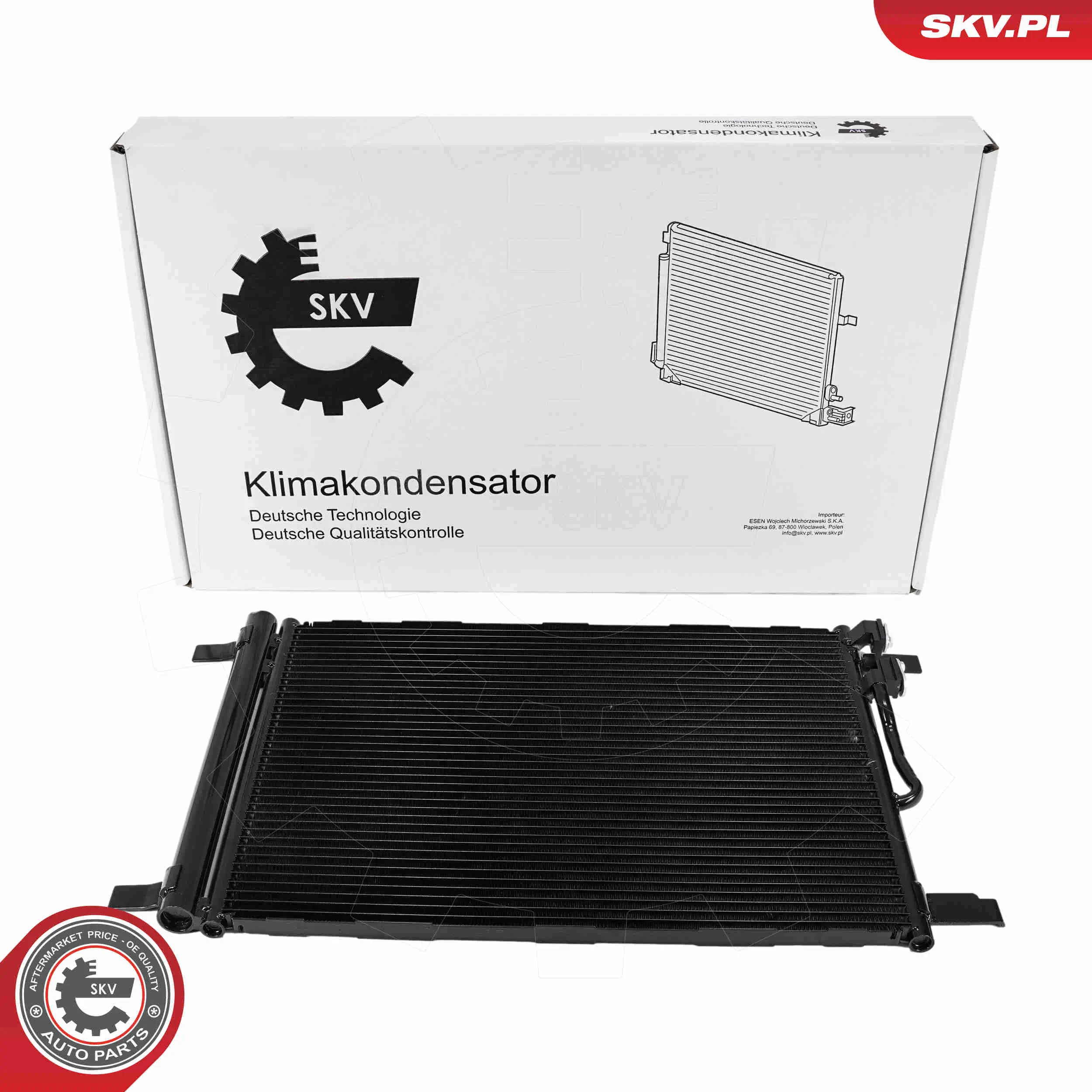 Kondensator, Klimaanlage ESEN SKV 86SKV253