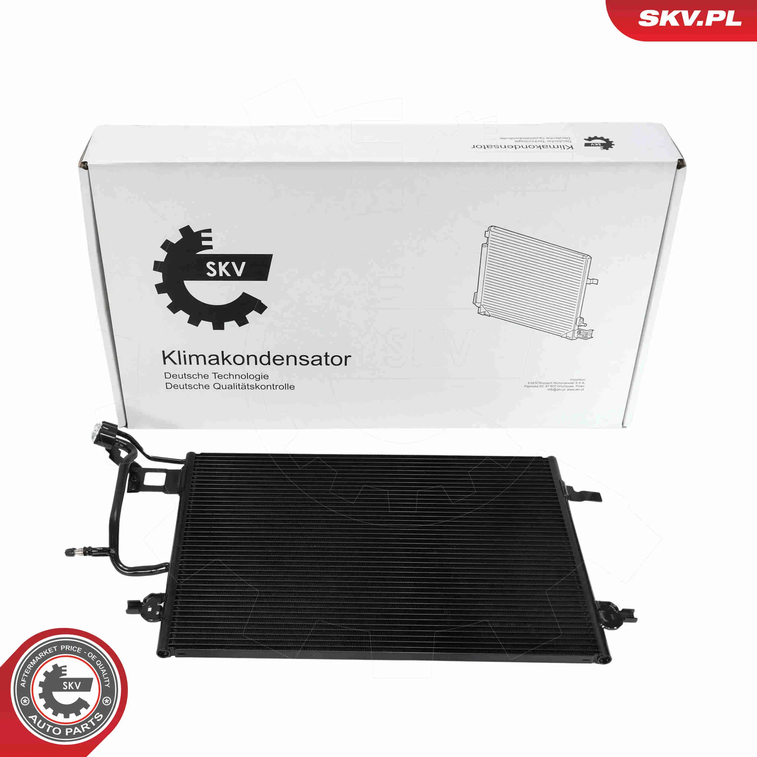Kondensator, Klimaanlage ESEN SKV 86SKV254