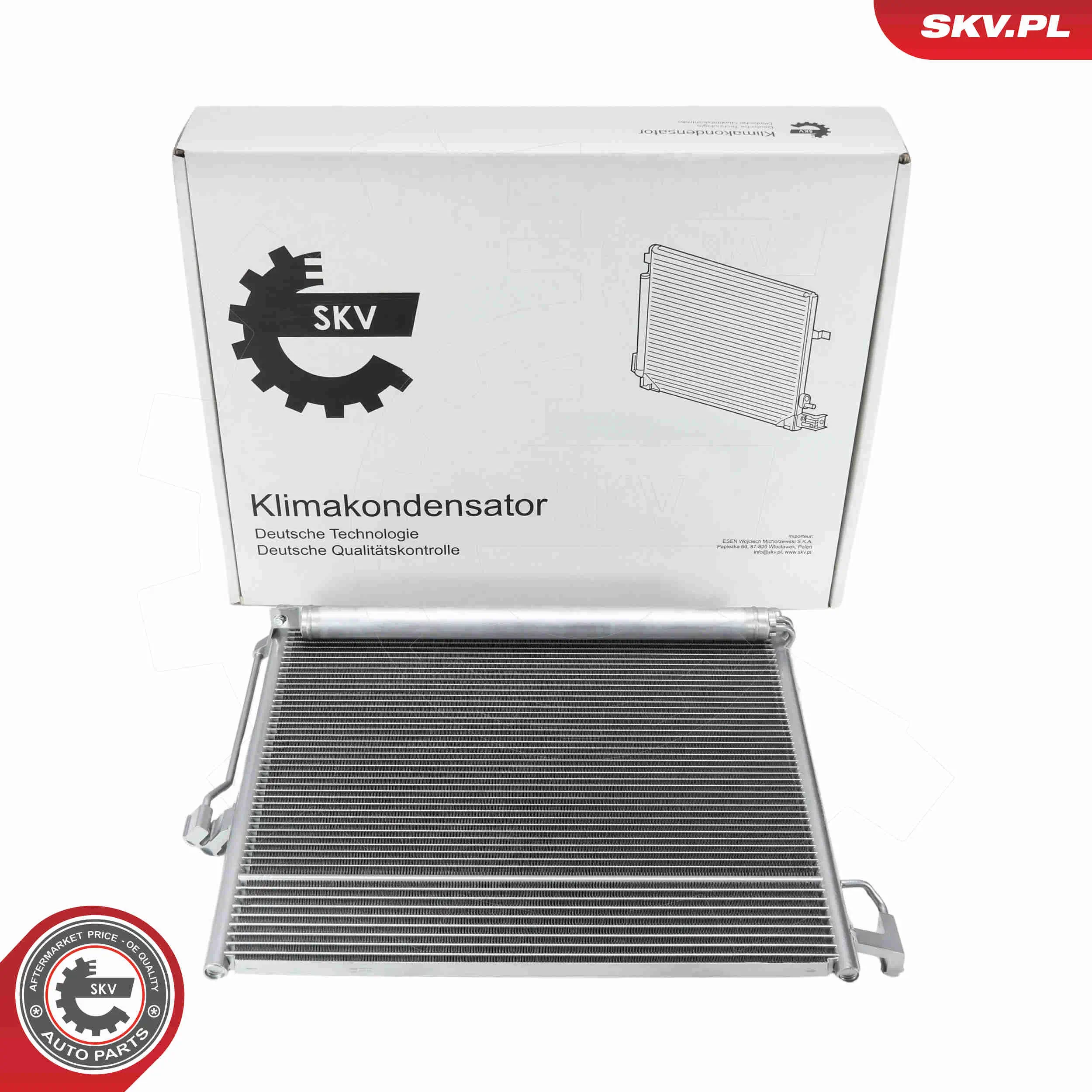 Kondensator, Klimaanlage ESEN SKV 86SKV263