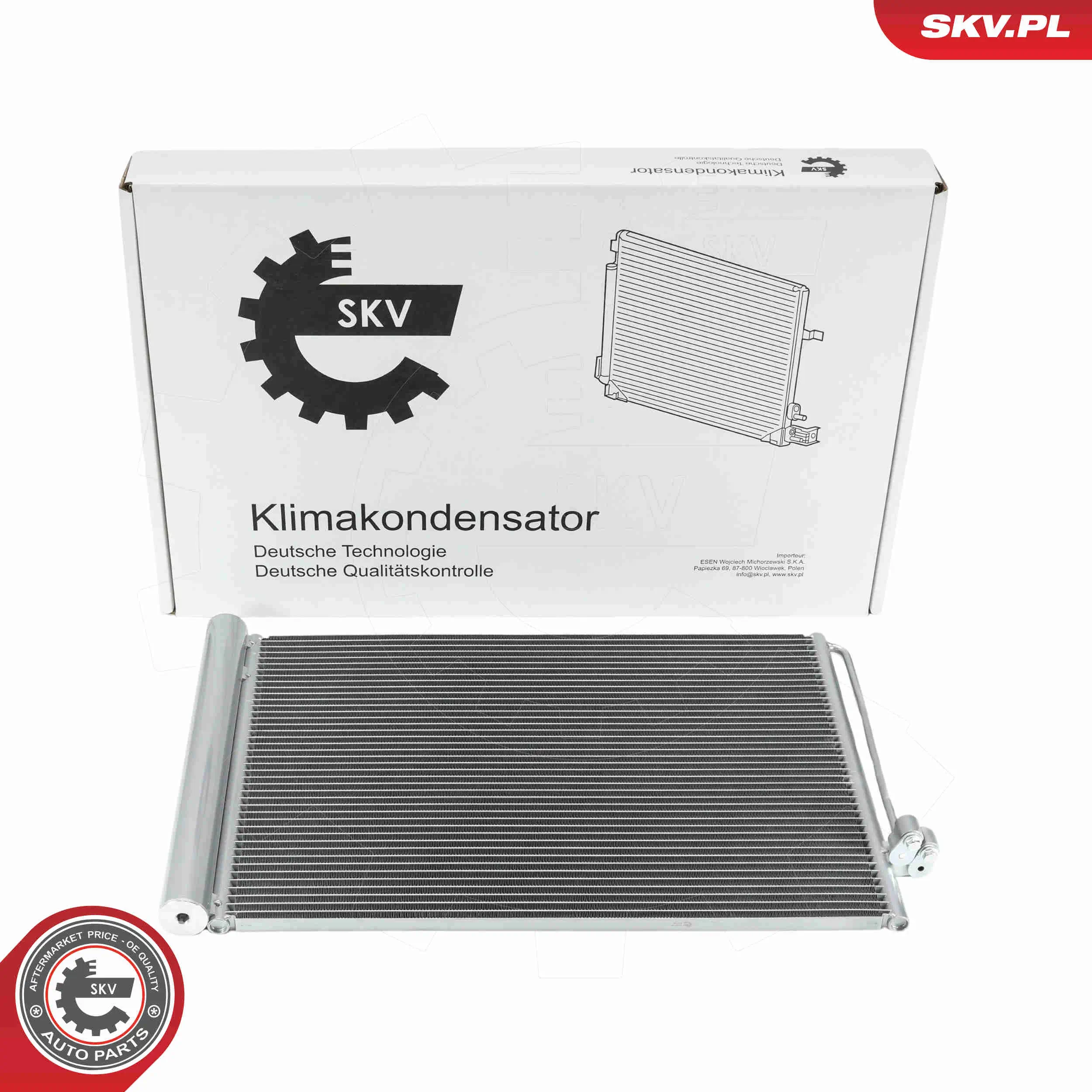 Kondensator, Klimaanlage ESEN SKV 86SKV279