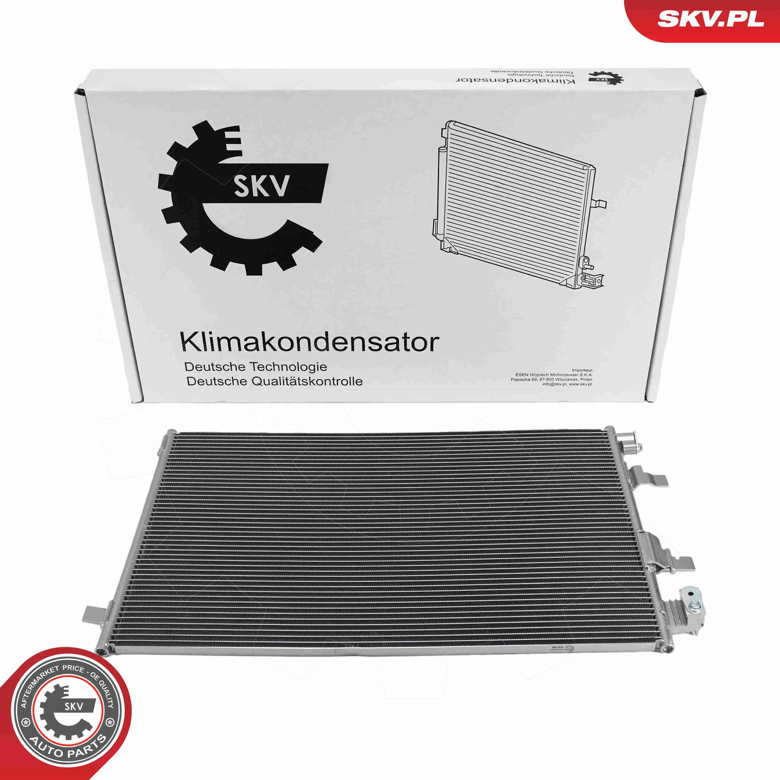 Kondensator, Klimaanlage ESEN SKV 86SKV282