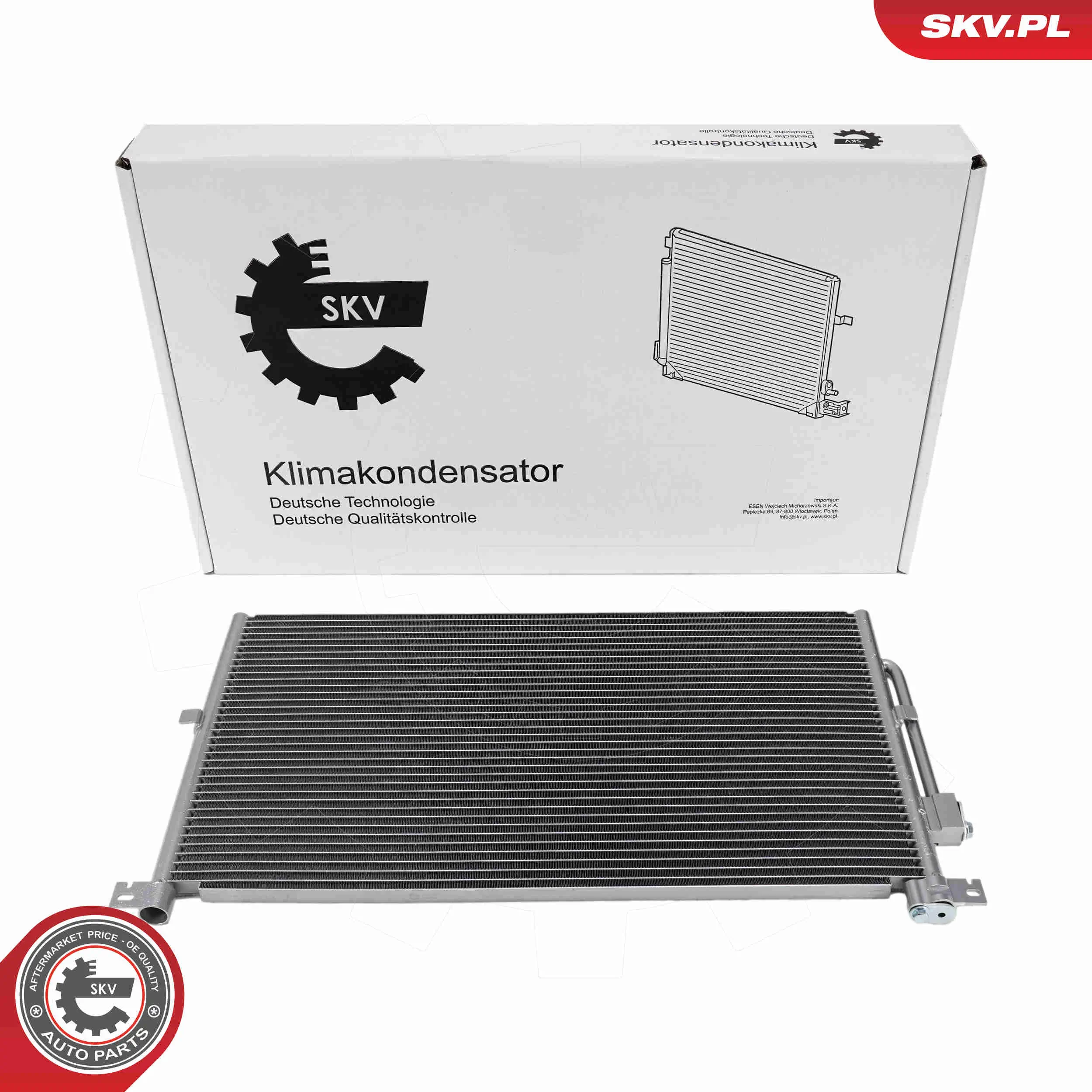 Kondensator, Klimaanlage ESEN SKV 86SKV289