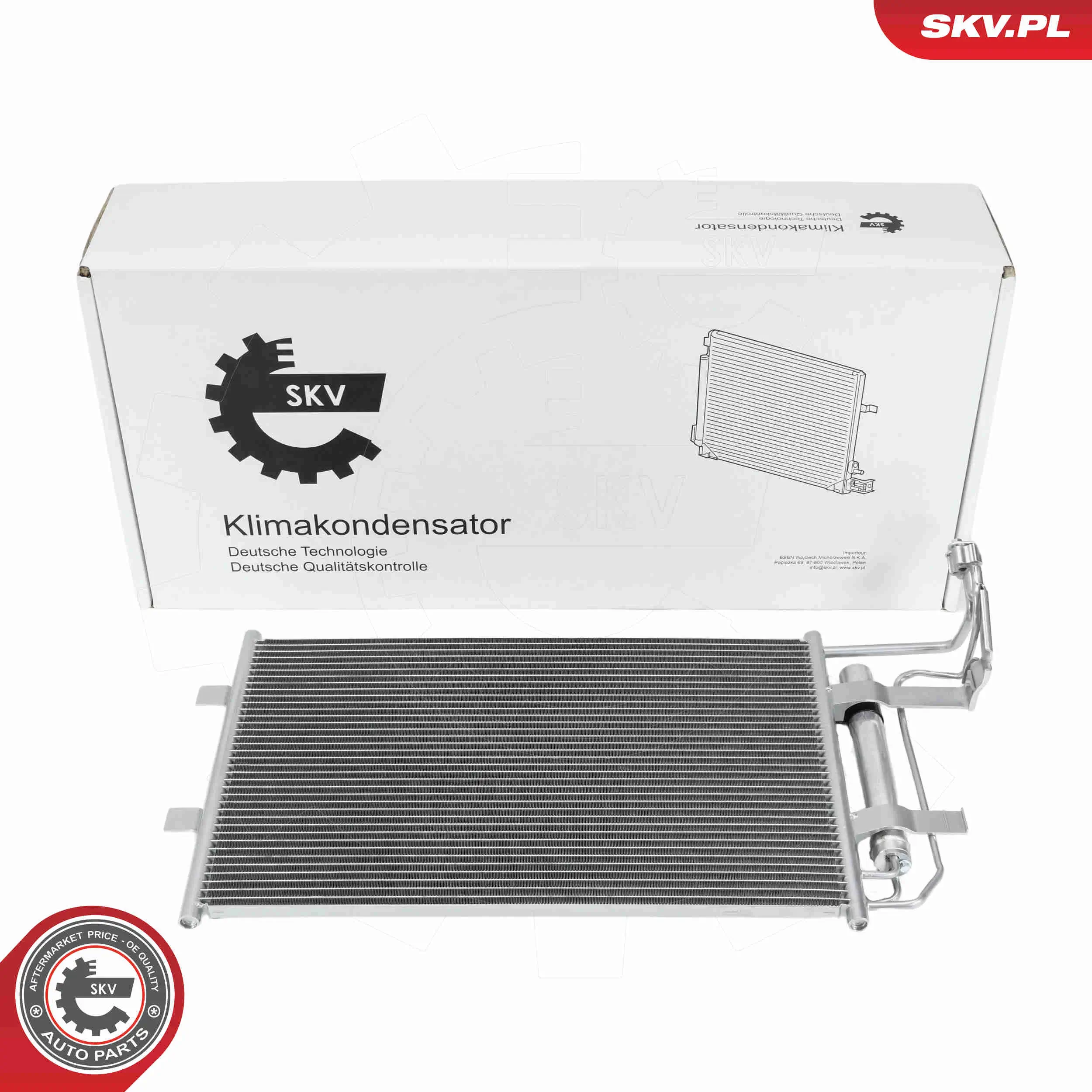 Kondensator, Klimaanlage ESEN SKV 86SKV297