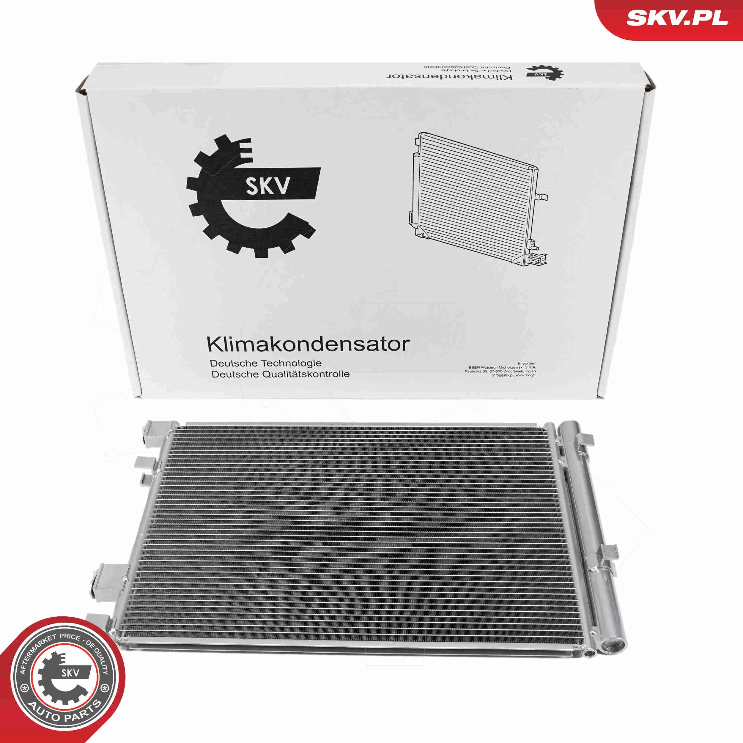 Kondensator, Klimaanlage ESEN SKV 86SKV298