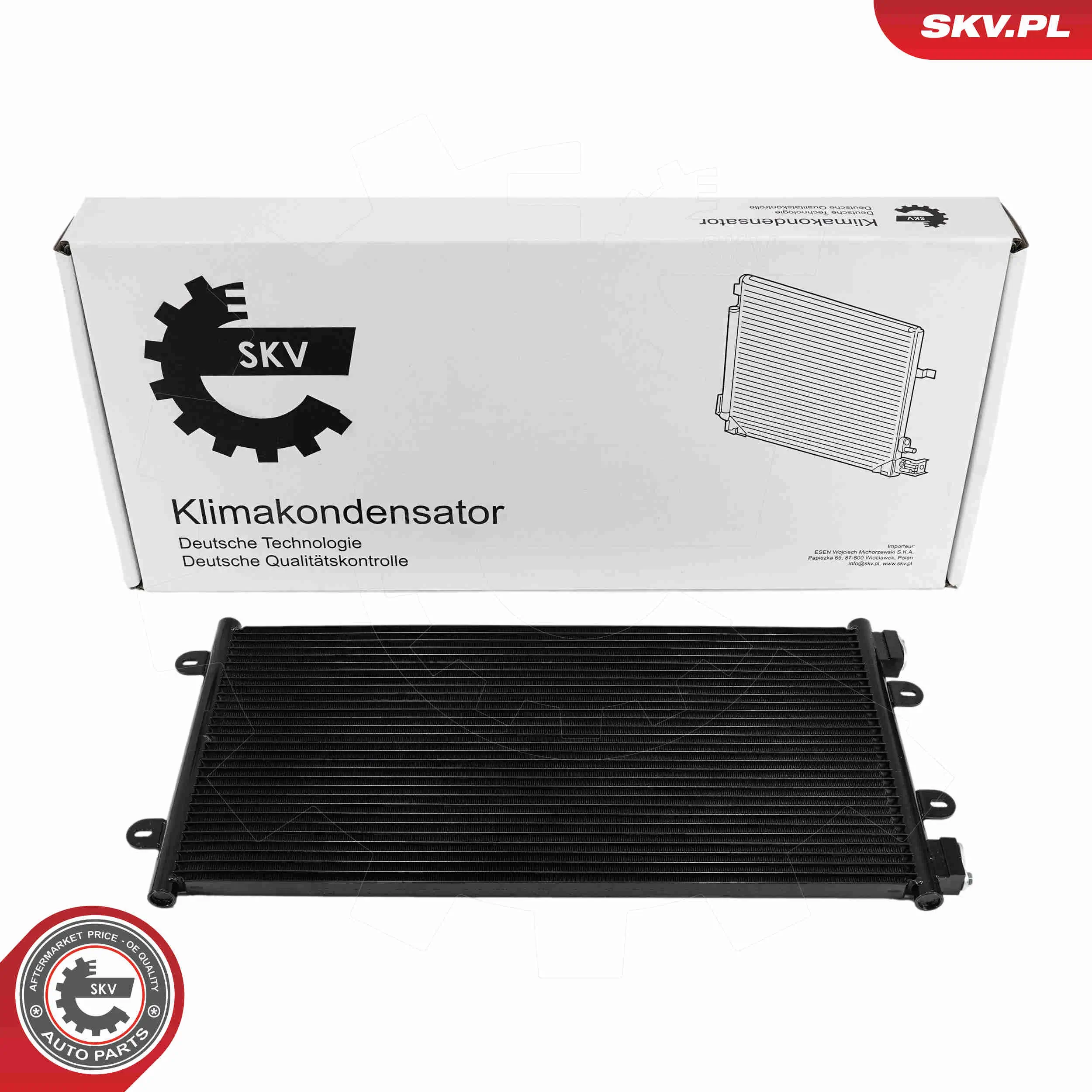 Kondensator, Klimaanlage ESEN SKV 86SKV300
