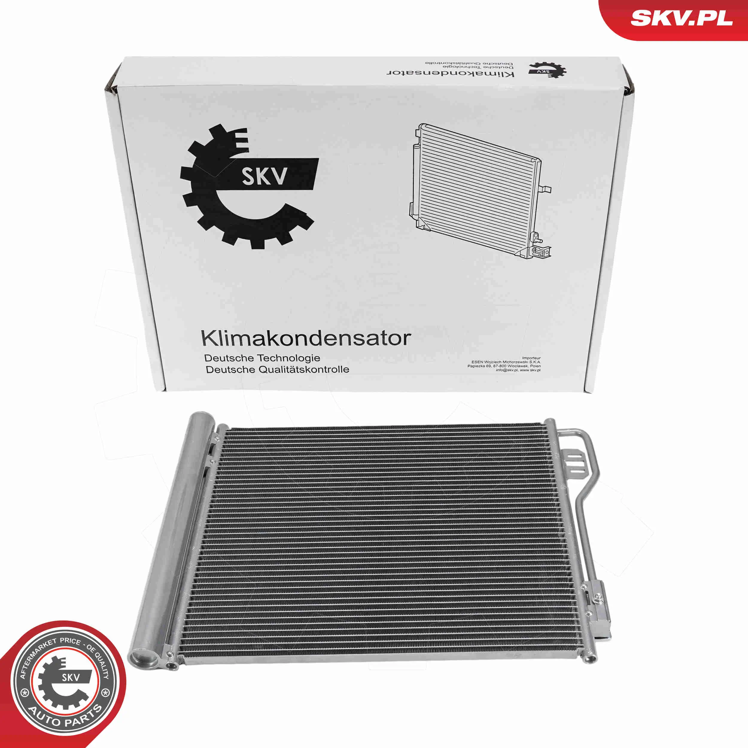 Kondensator, Klimaanlage ESEN SKV 86SKV301