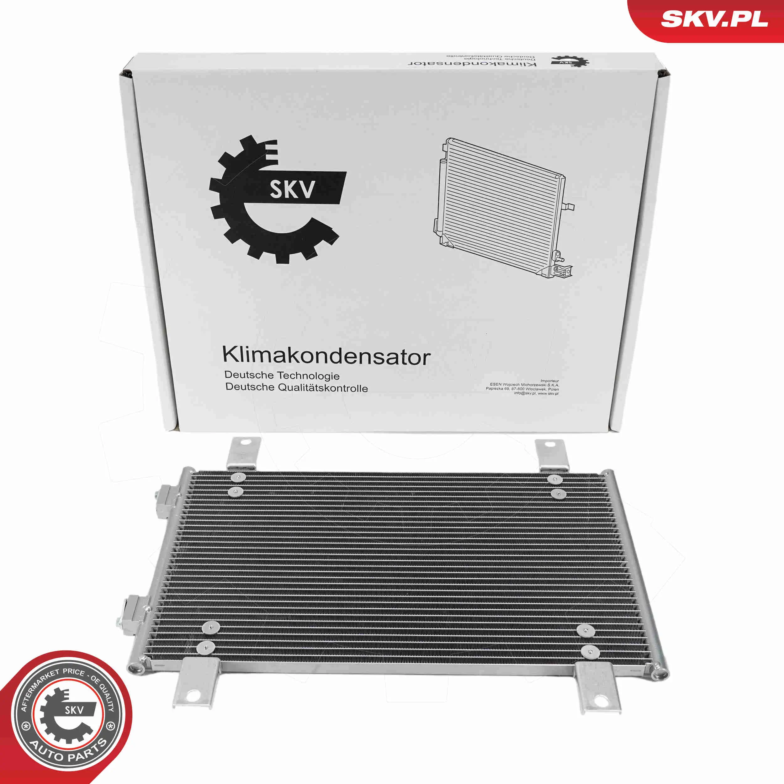 Kondensator, Klimaanlage ESEN SKV 86SKV310
