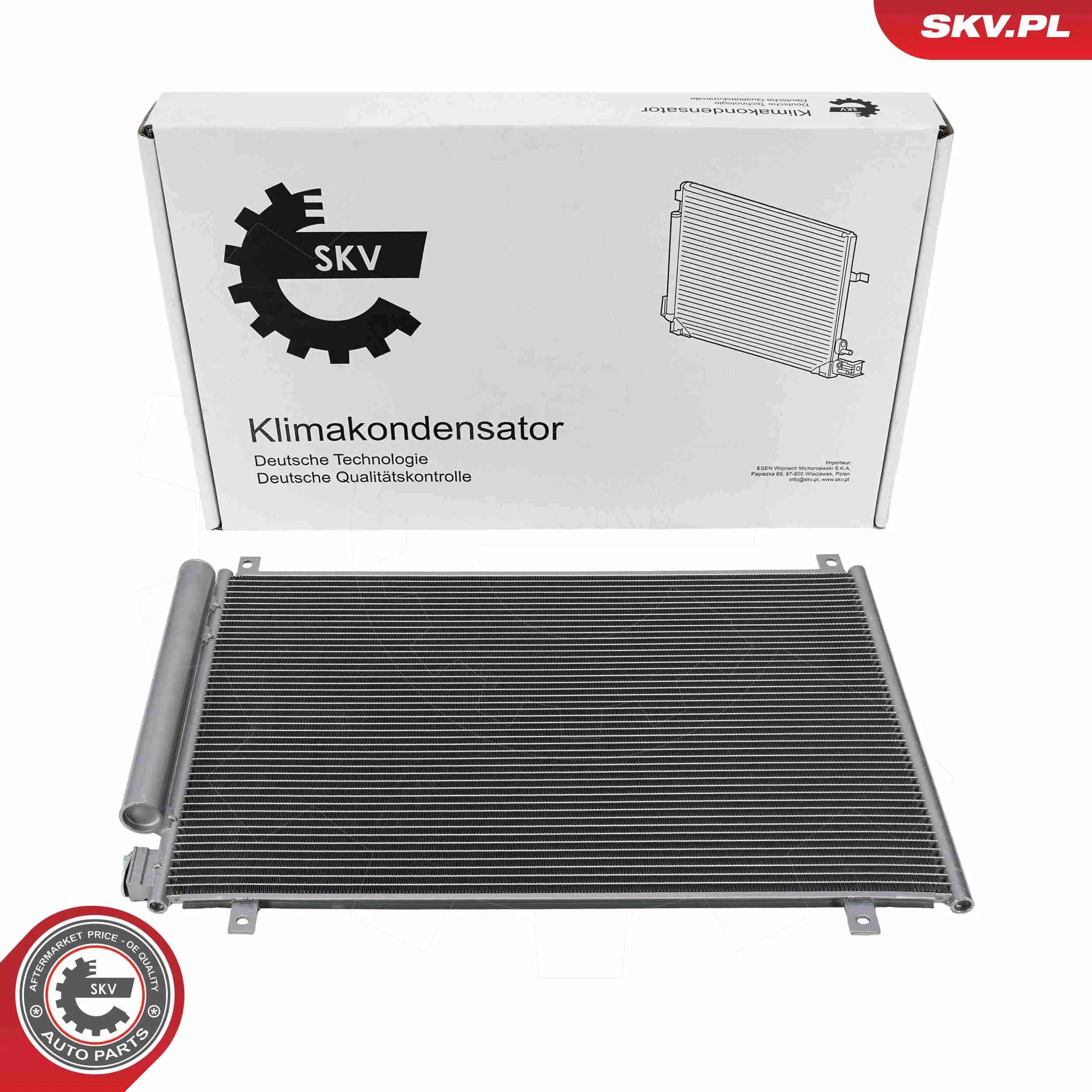 Kondensator, Klimaanlage ESEN SKV 86SKV315