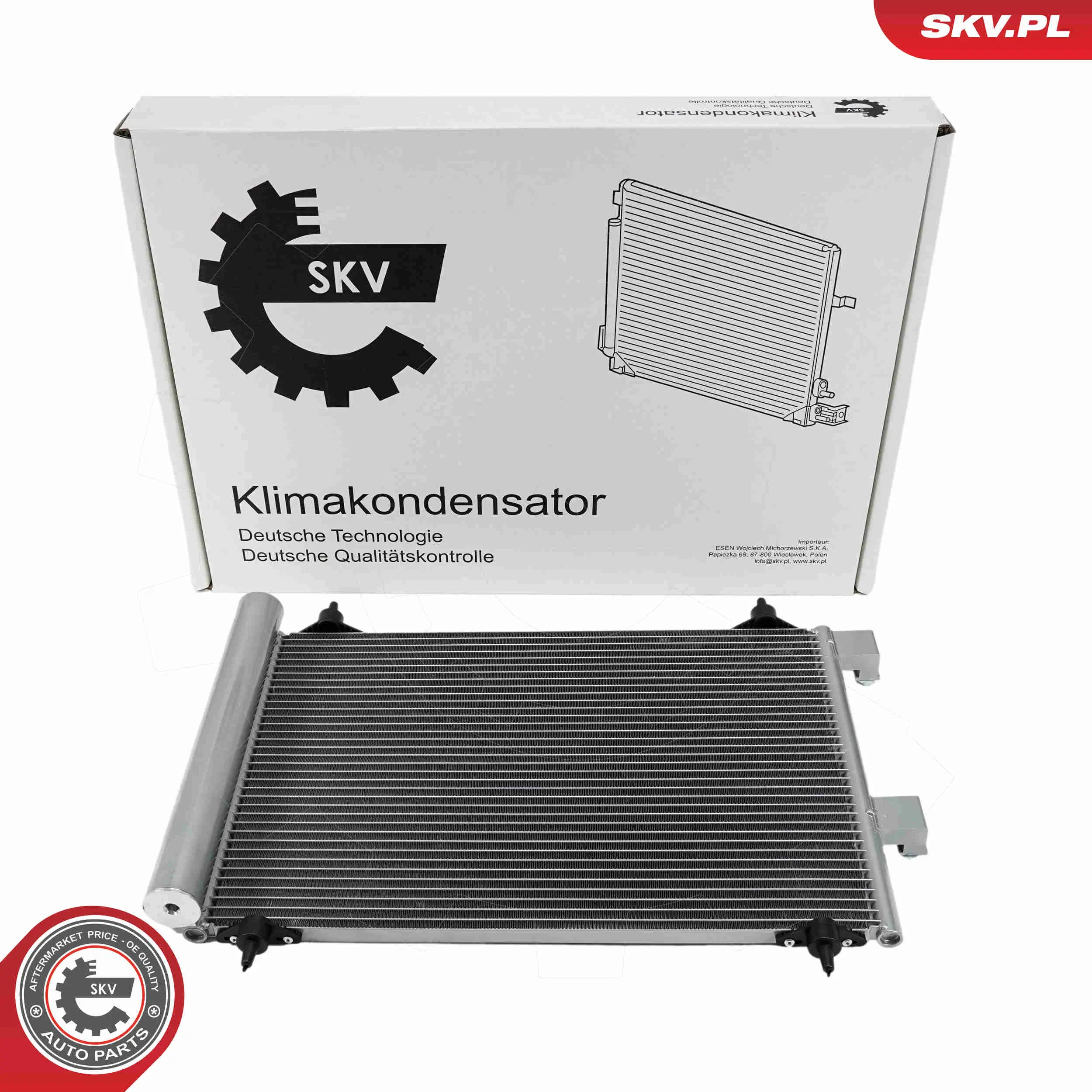 Kondensator, Klimaanlage ESEN SKV 86SKV316