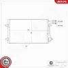 Kondensator, Klimaanlage ESEN SKV 86SKV330 Bild Kondensator, Klimaanlage ESEN SKV 86SKV330