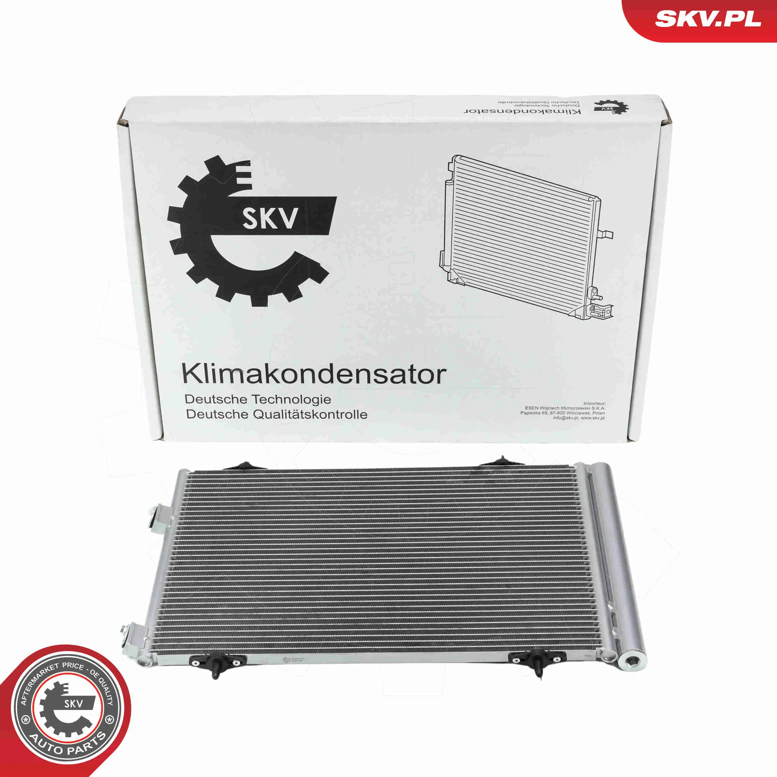 Kondensator, Klimaanlage ESEN SKV 86SKV332