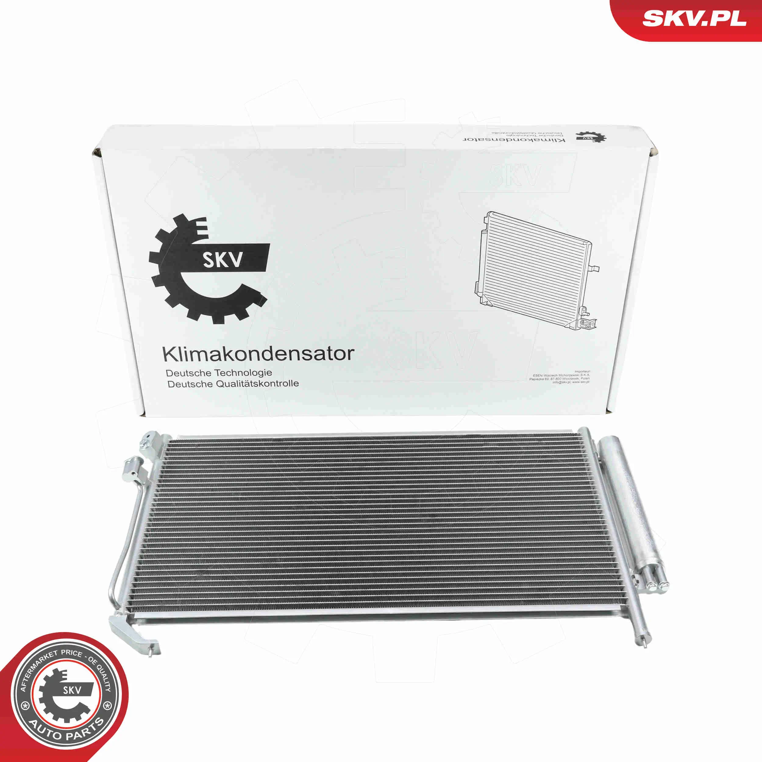 Kondensator, Klimaanlage ESEN SKV 86SKV336