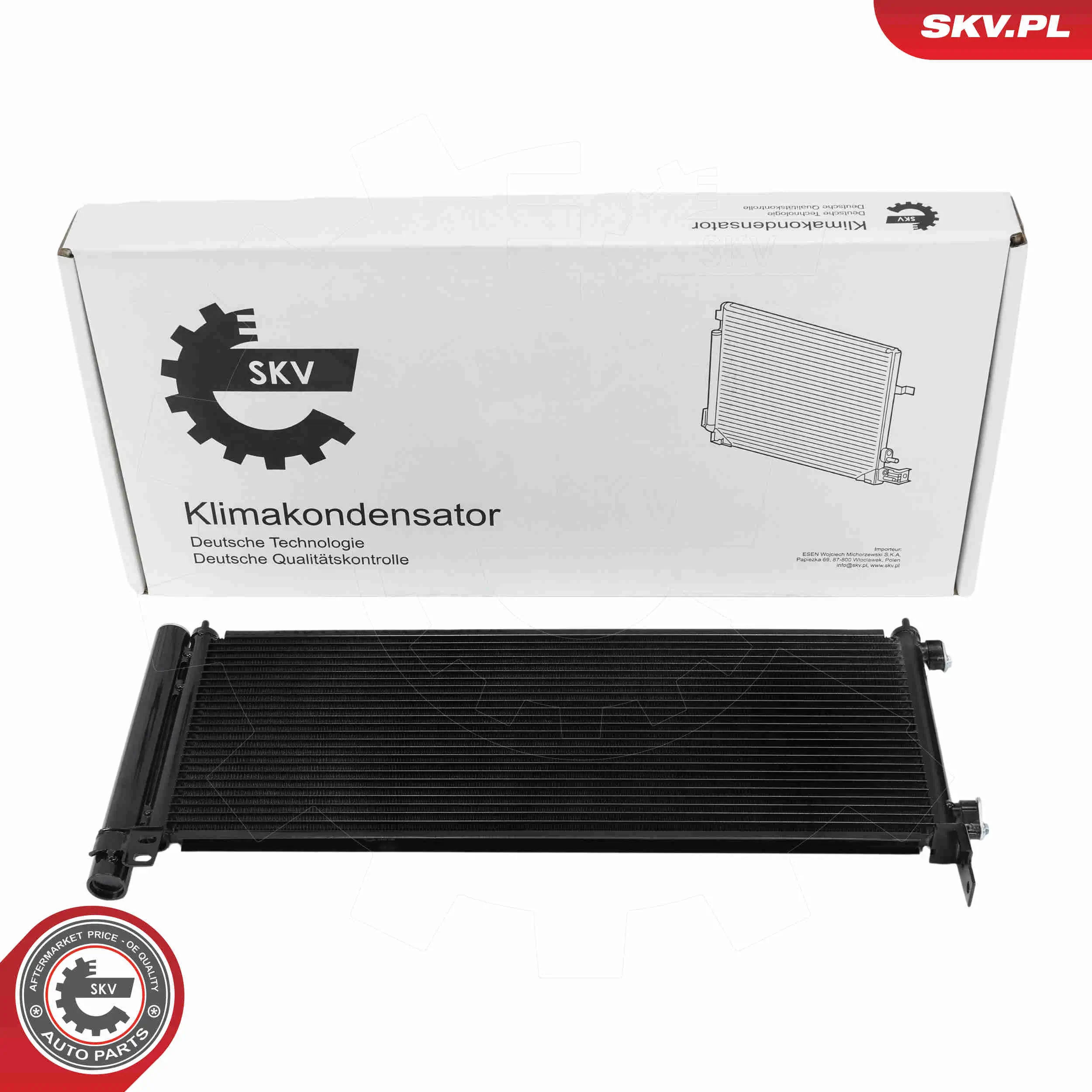 Kondensator, Klimaanlage ESEN SKV 86SKV341