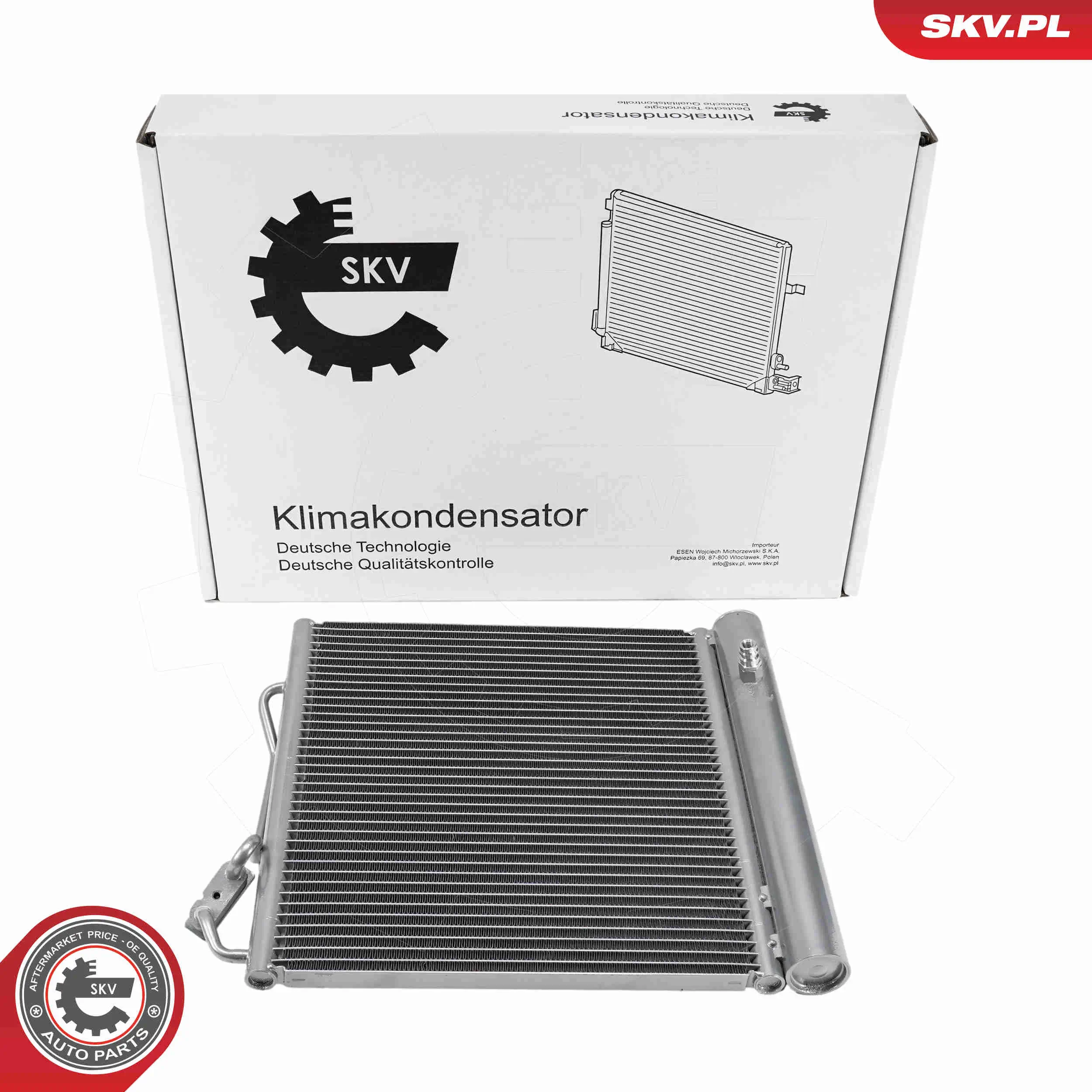 Kondensator, Klimaanlage ESEN SKV 86SKV344