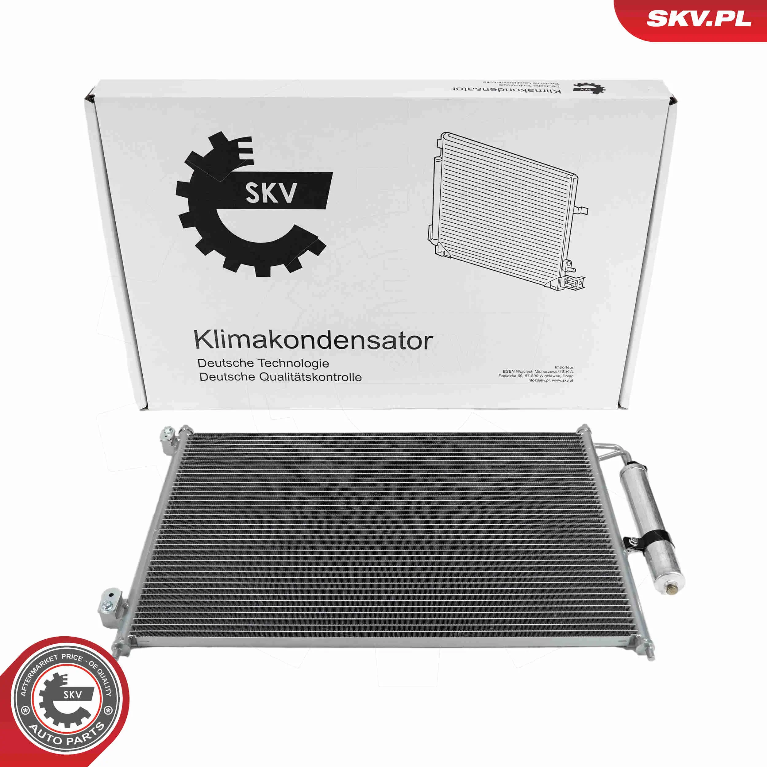 Kondensator, Klimaanlage ESEN SKV 86SKV351