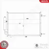 Kondensator, Klimaanlage ESEN SKV 86SKV351 Bild Kondensator, Klimaanlage ESEN SKV 86SKV351