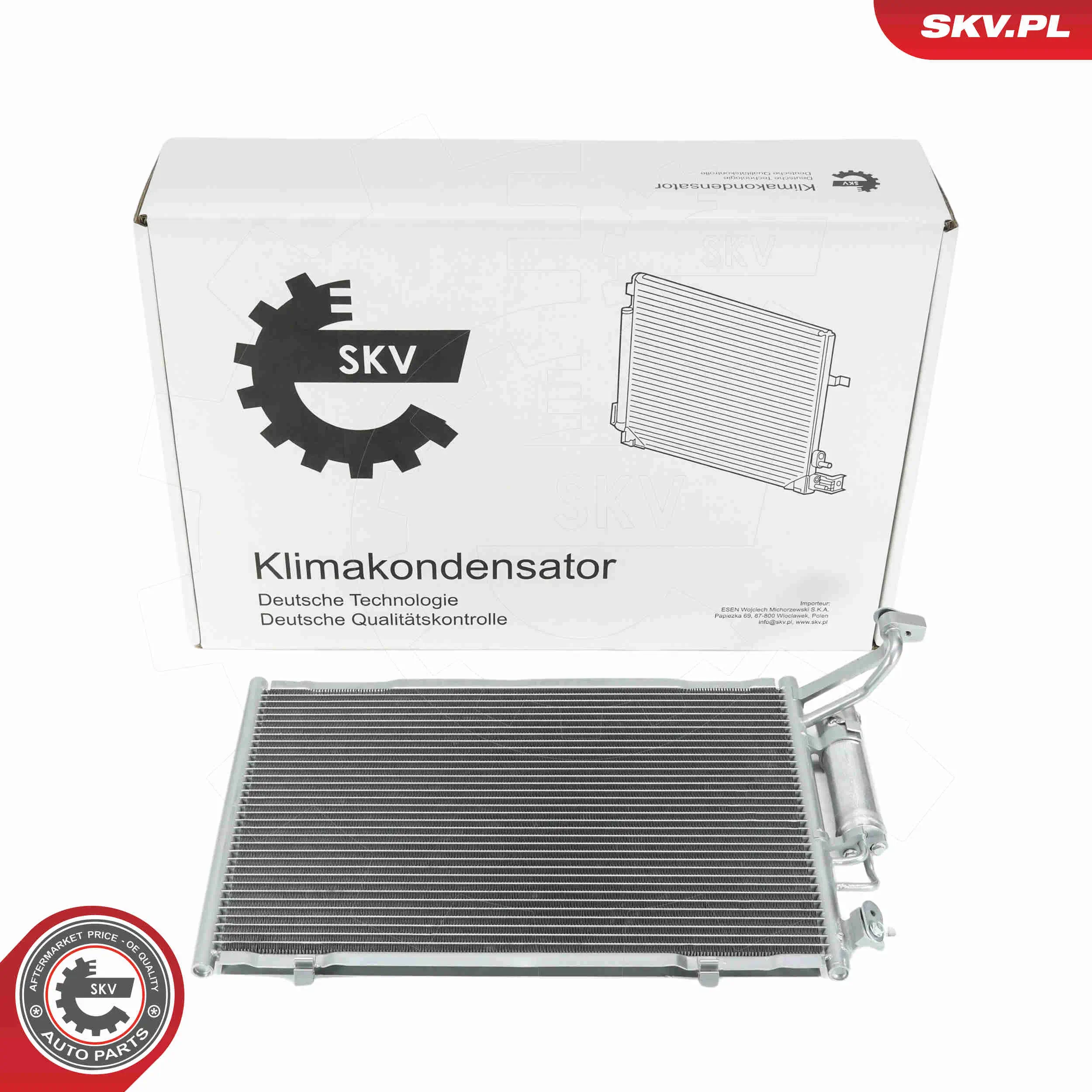 Kondensator, Klimaanlage ESEN SKV 86SKV356